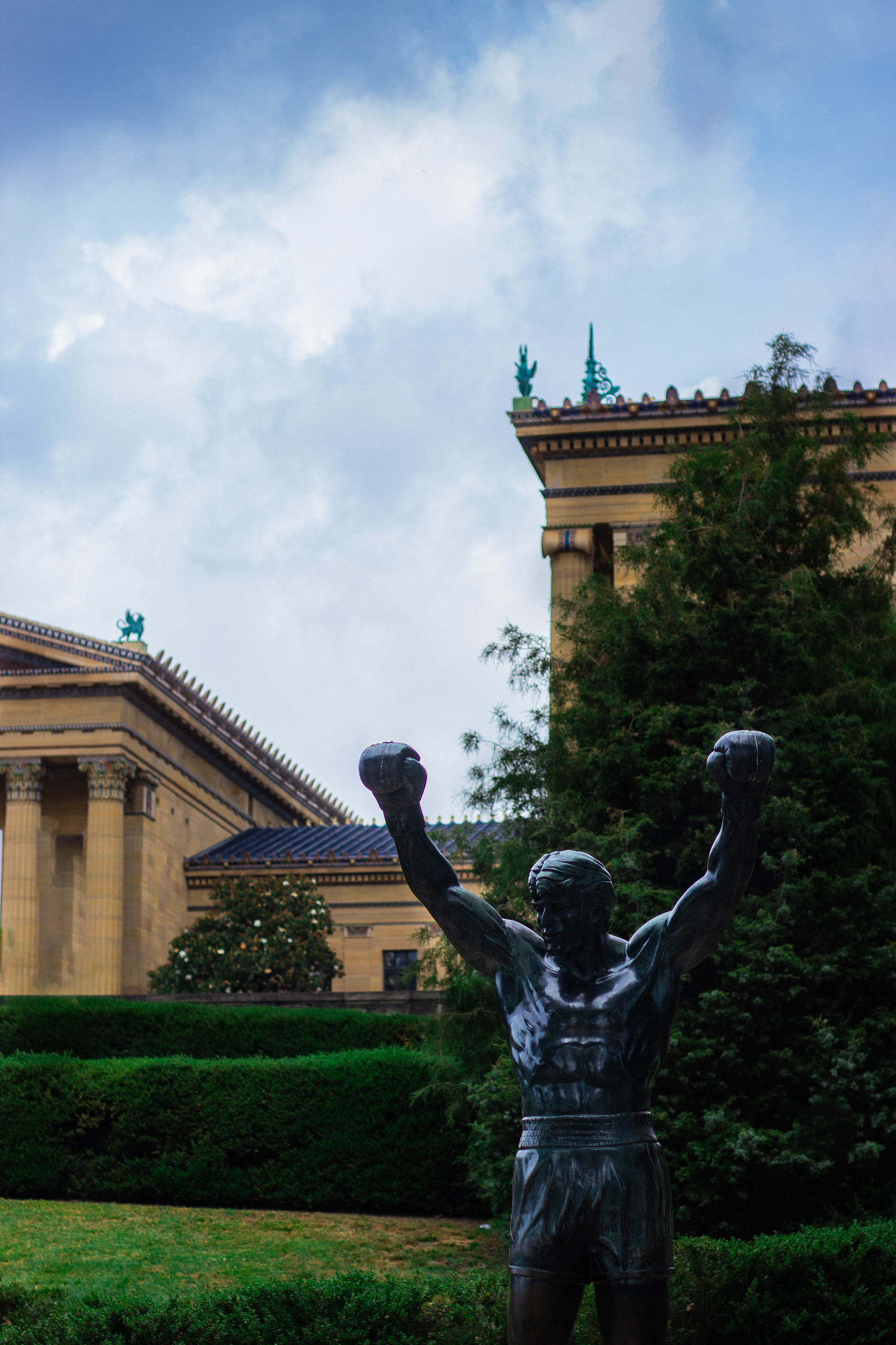 Rocky Statue