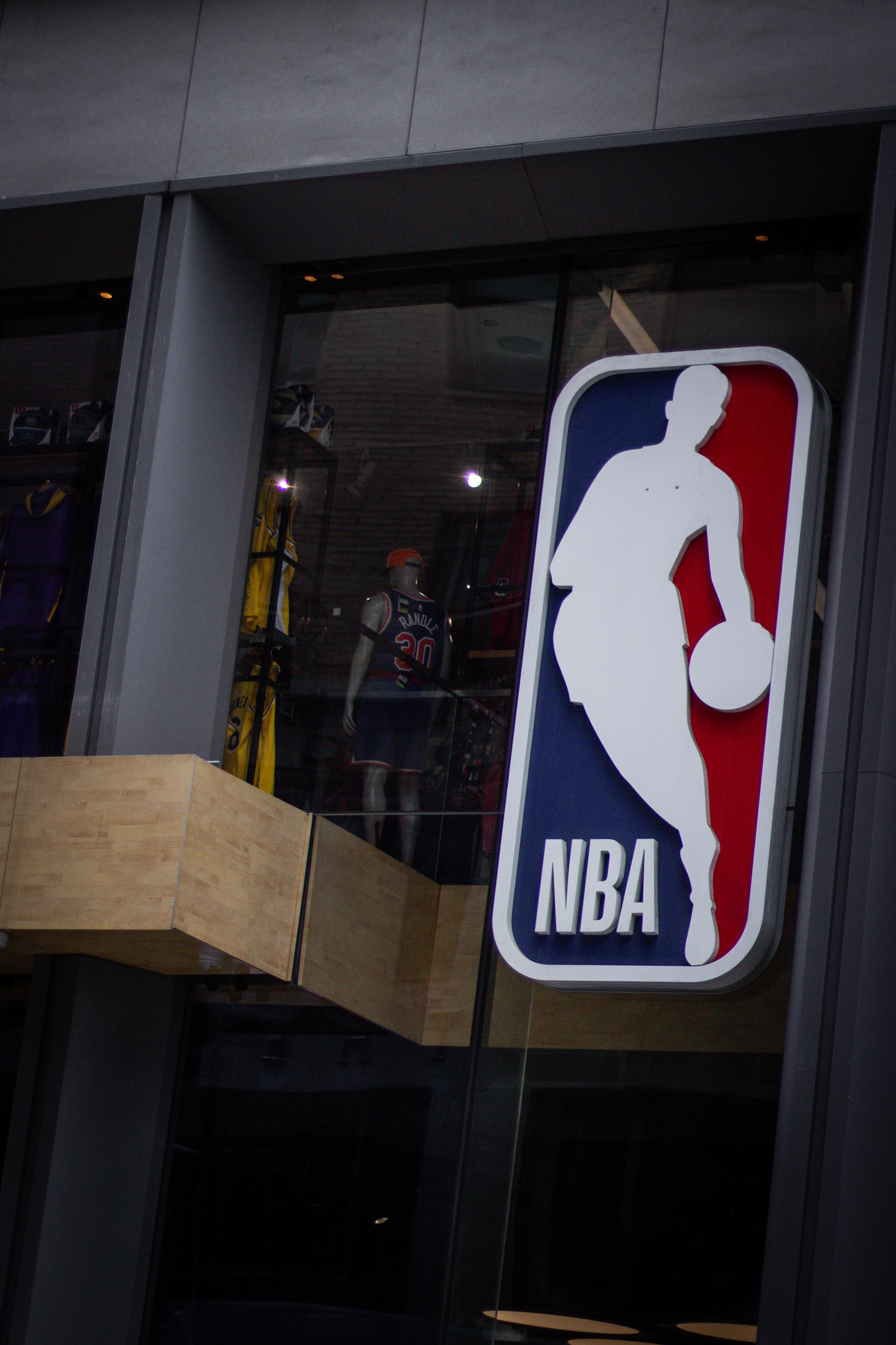 NY NBA store