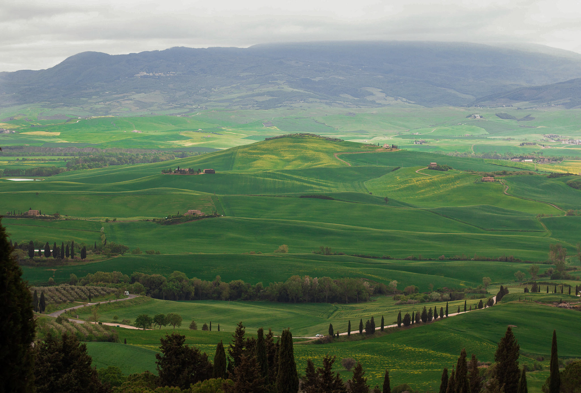 pienza walls