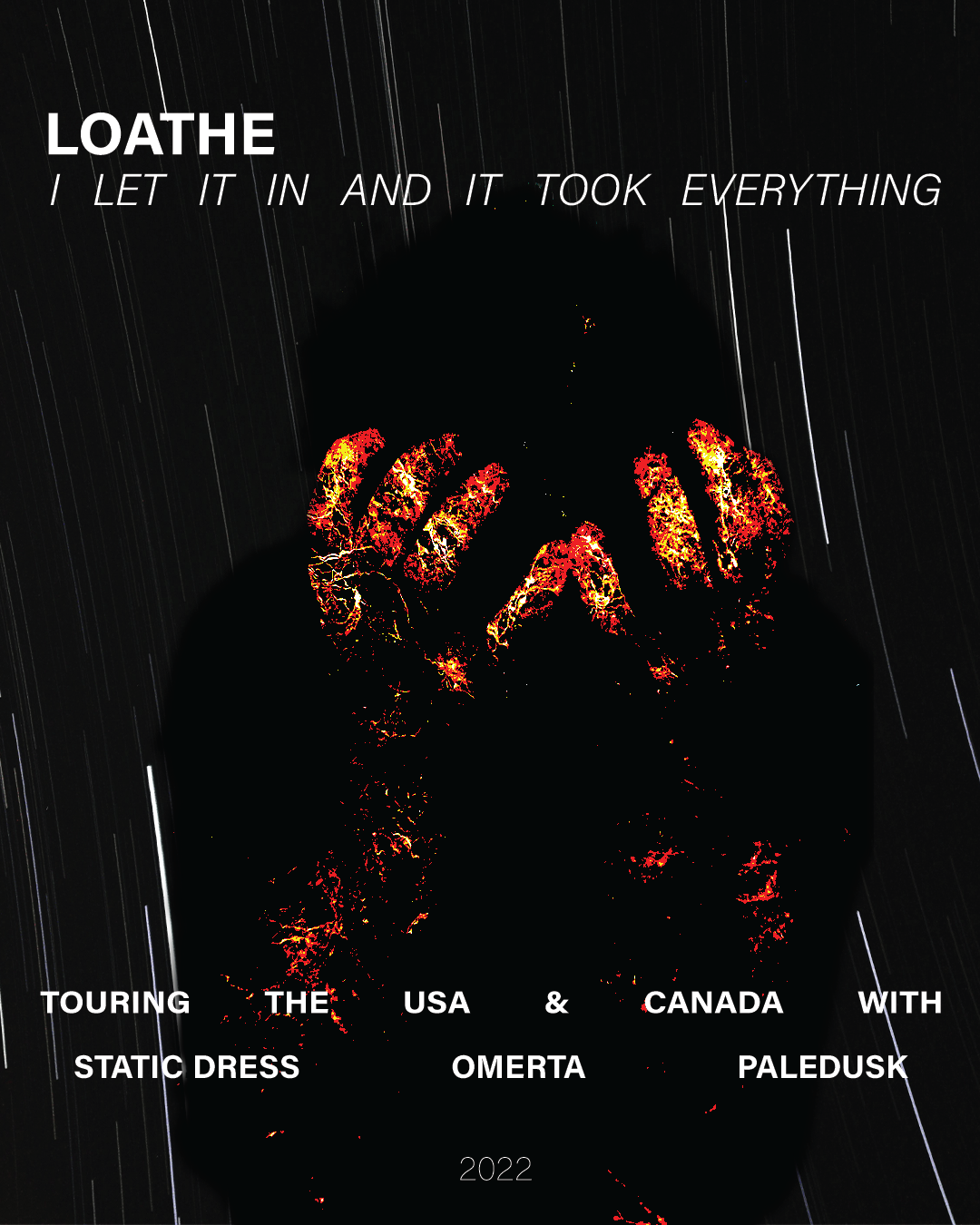 (Front) Band tour poster