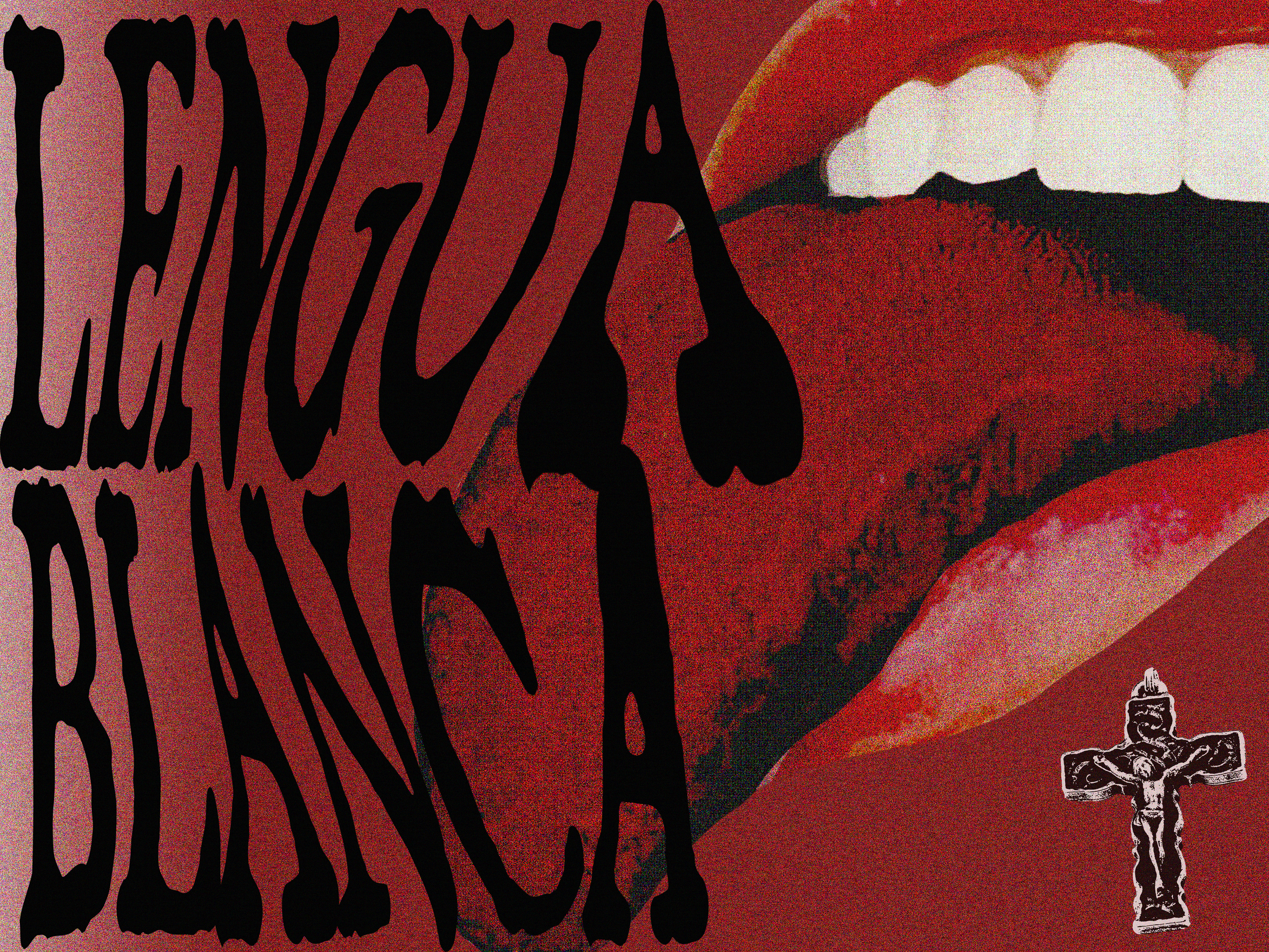 Sticker for short film "Lengua Blanca"