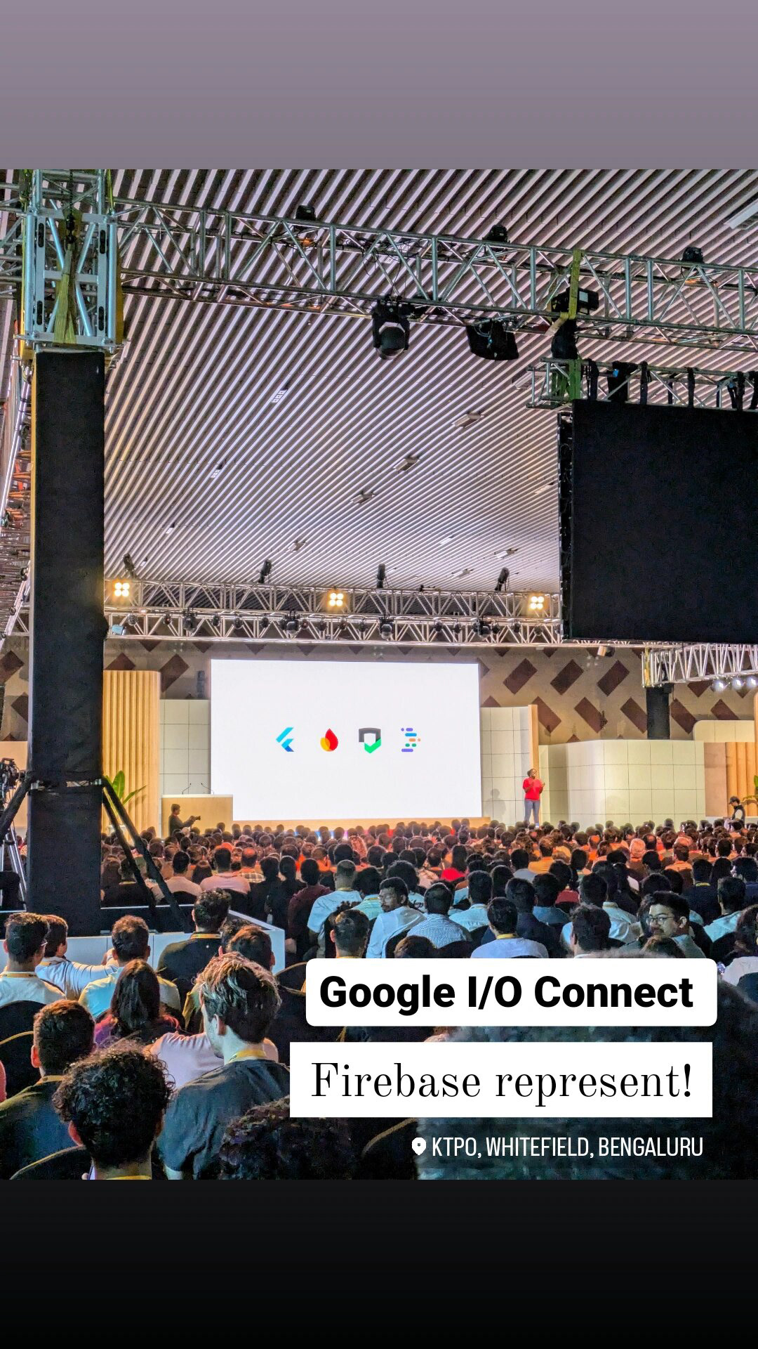 Jeanine Banks, VP and General Manager for Developer X, presenting at Google I/O Connect