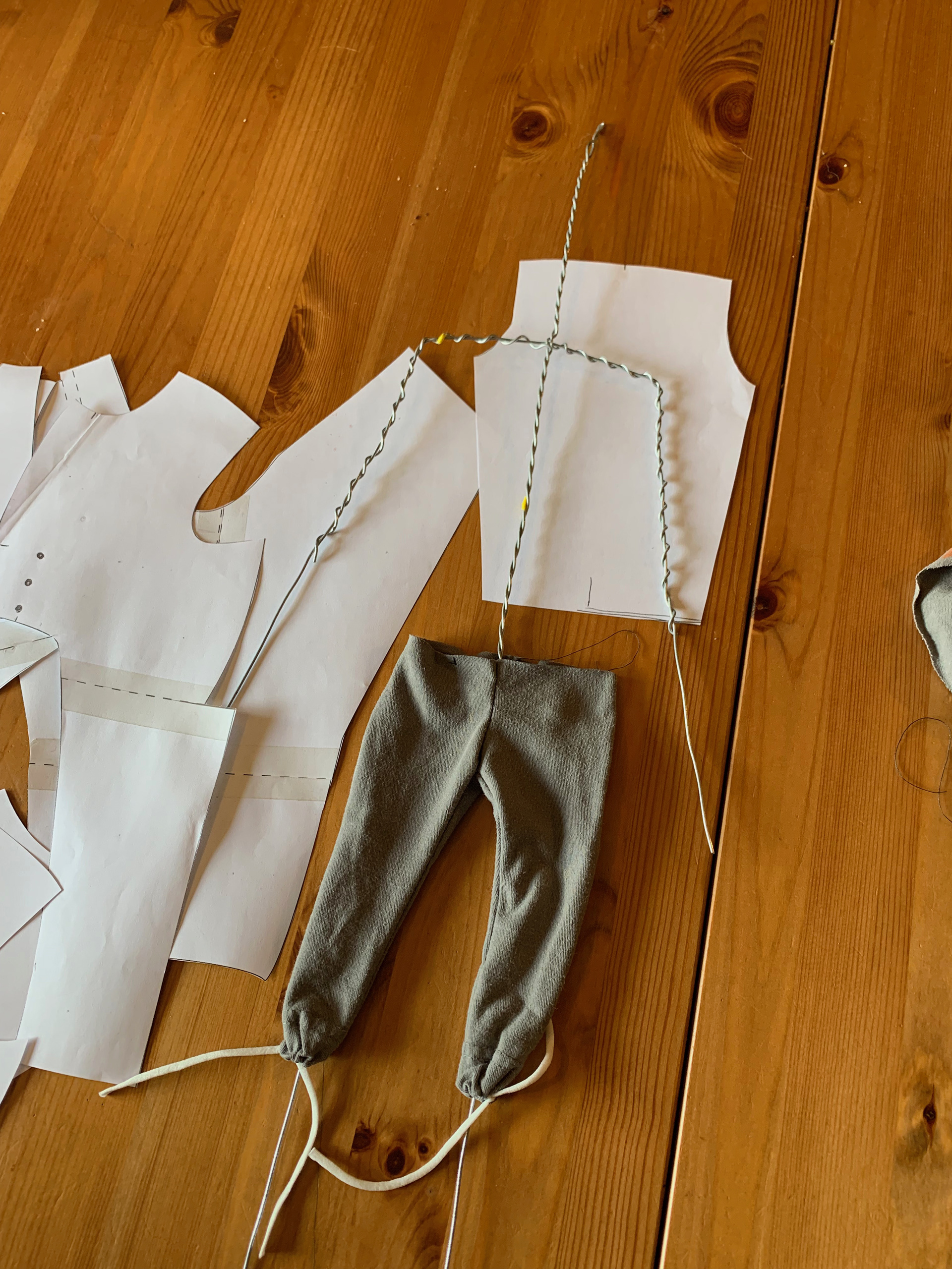 Sewing the body