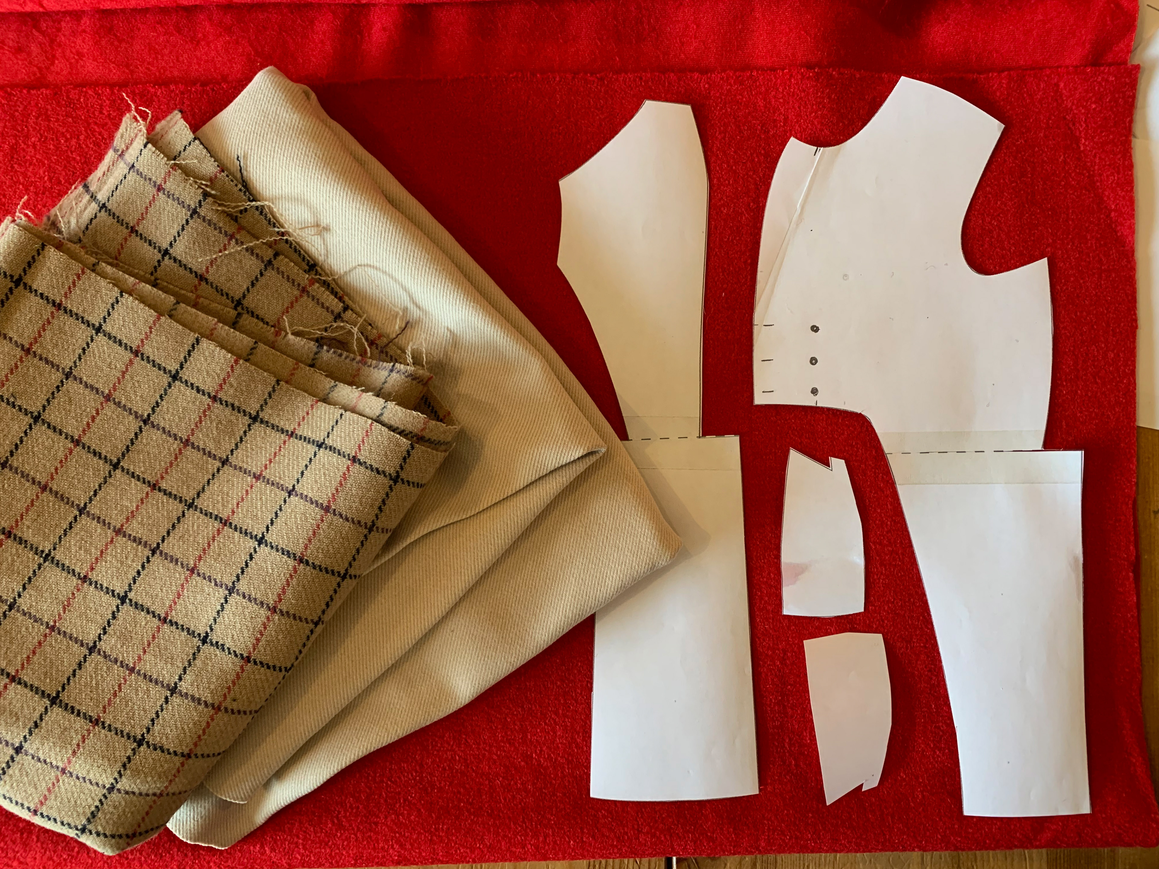 Fabrics and patterns