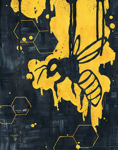 L'abeille créatrice