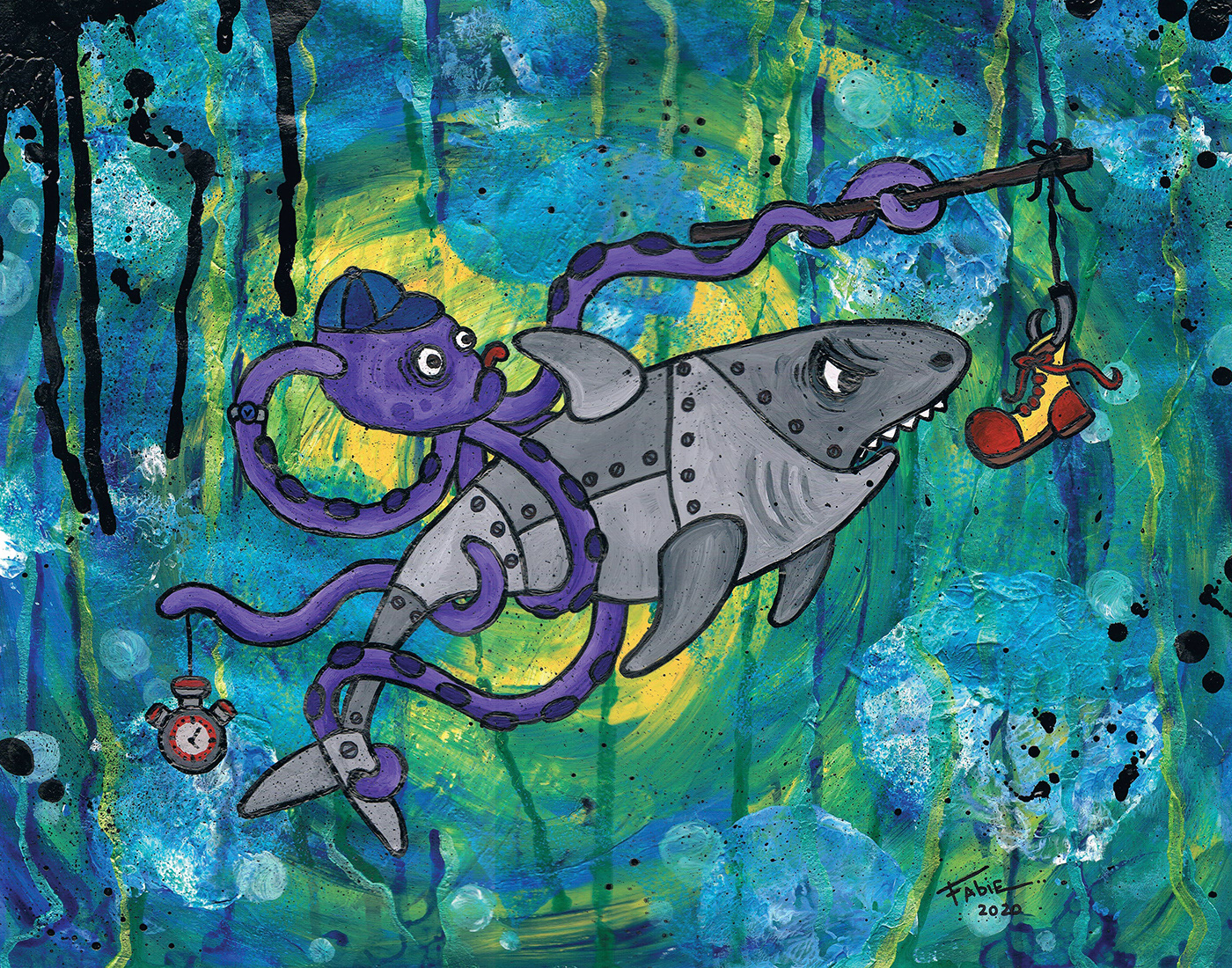 L'entrainement du requin