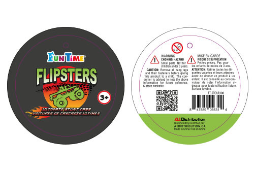 Étiquette pour jouet