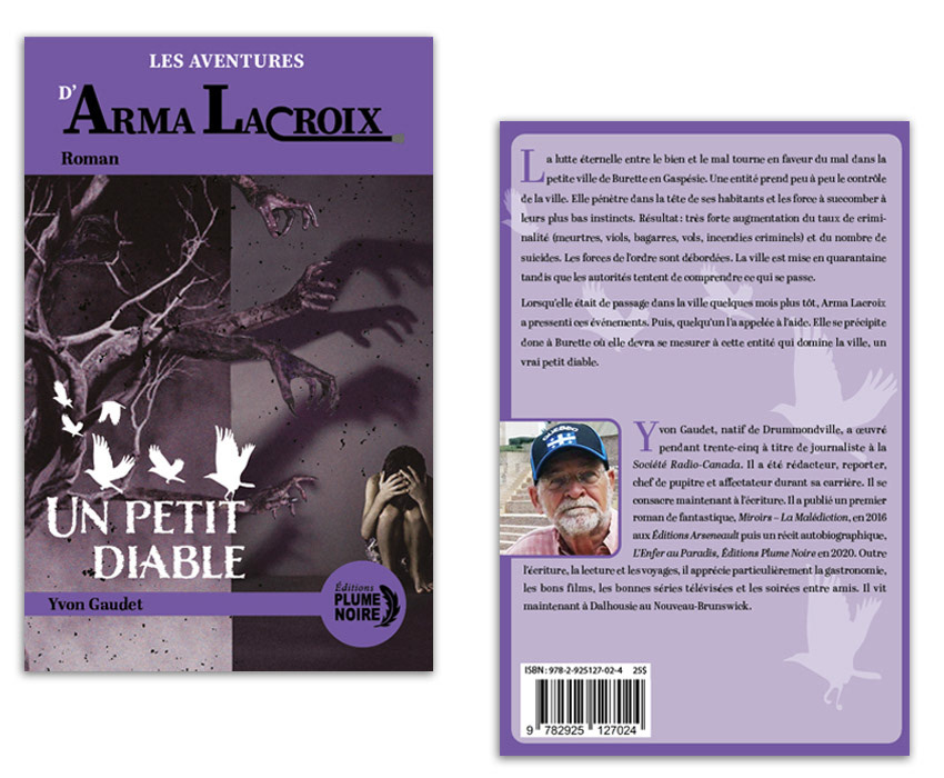 Conception-couverture Édition Plume Noire