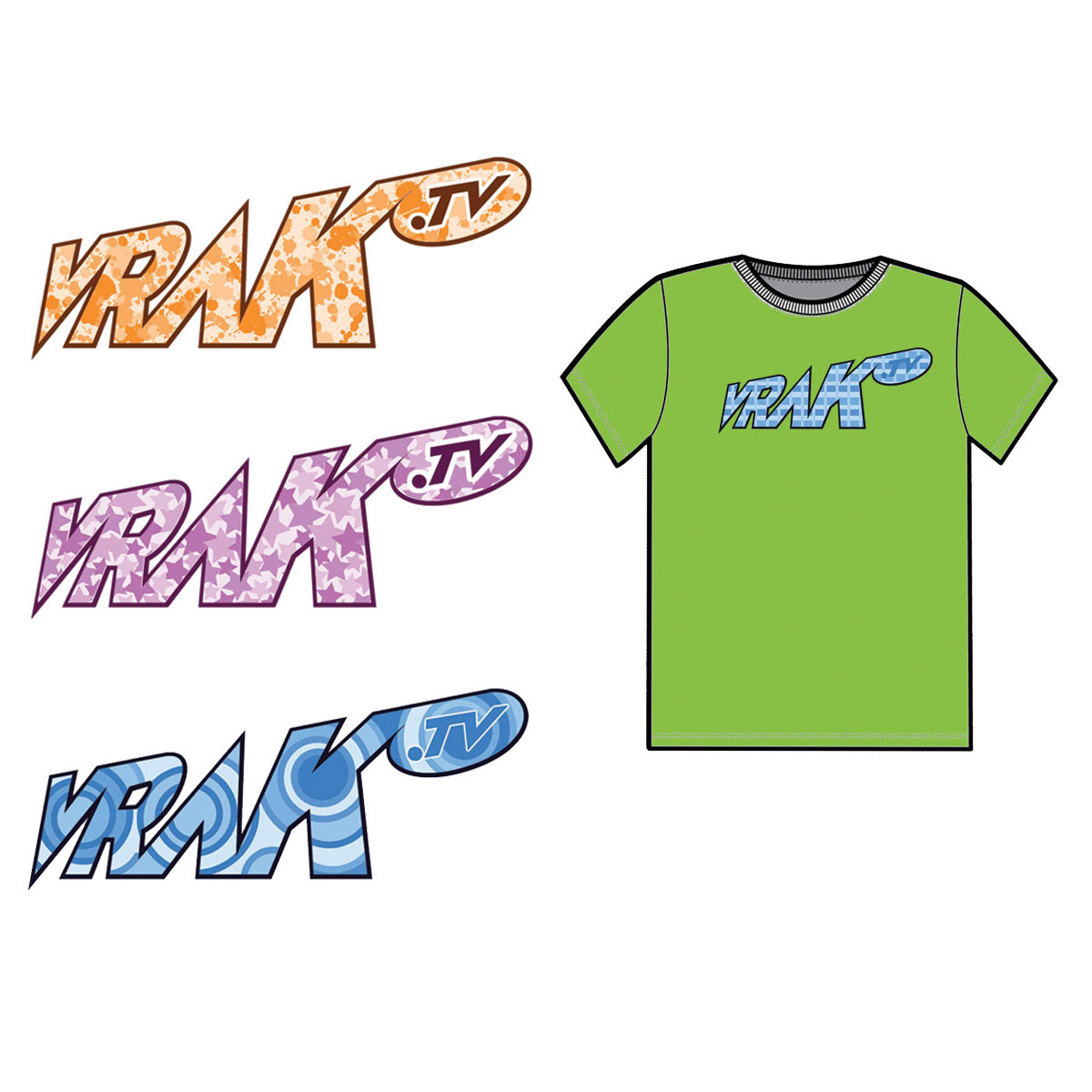 T-shirt pour Vrak.TV