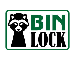 Logo Bin Lock pour barrer les poubelles