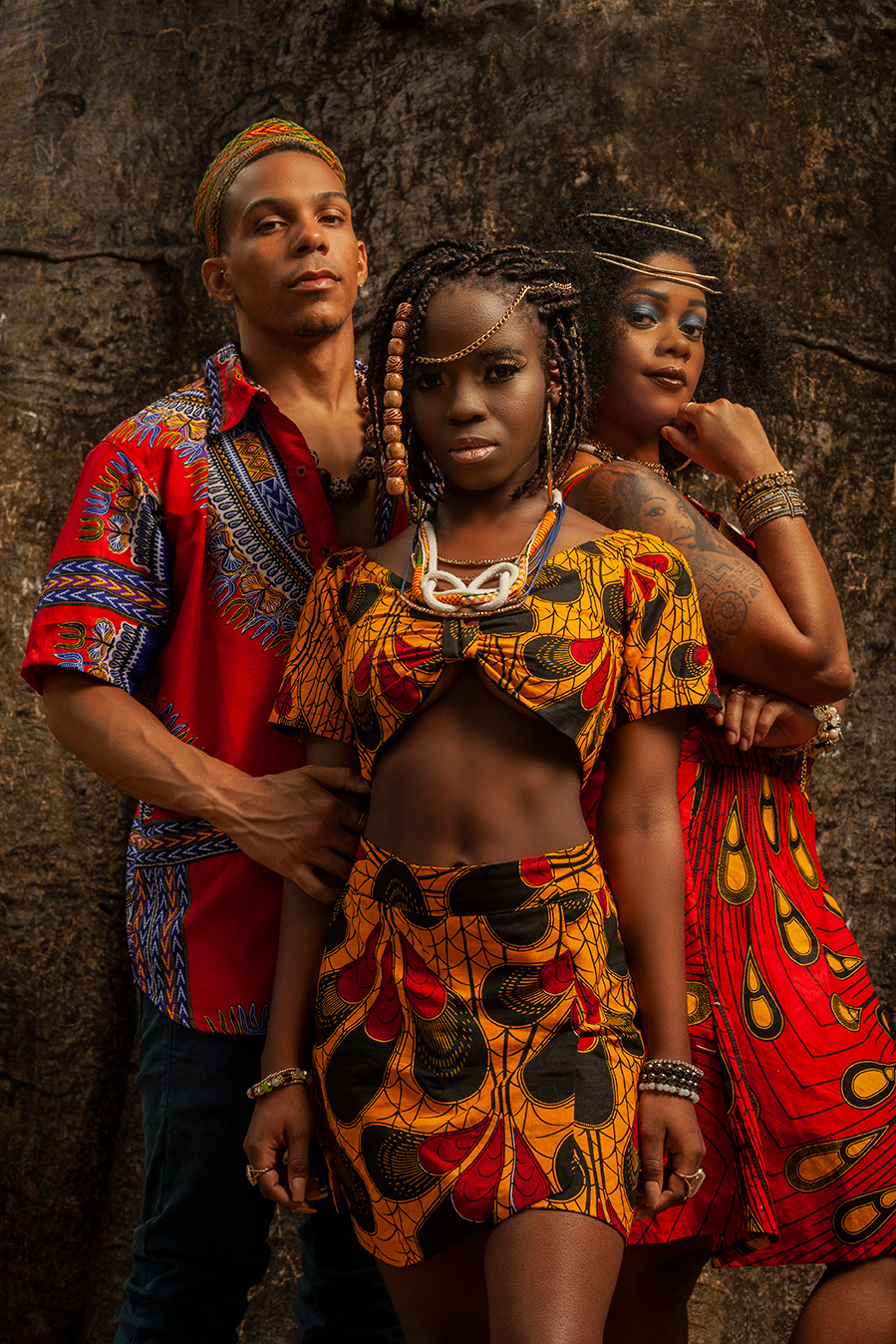 Gabriel, Flávia e Sil