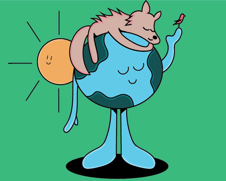 Earth Days Cartoon