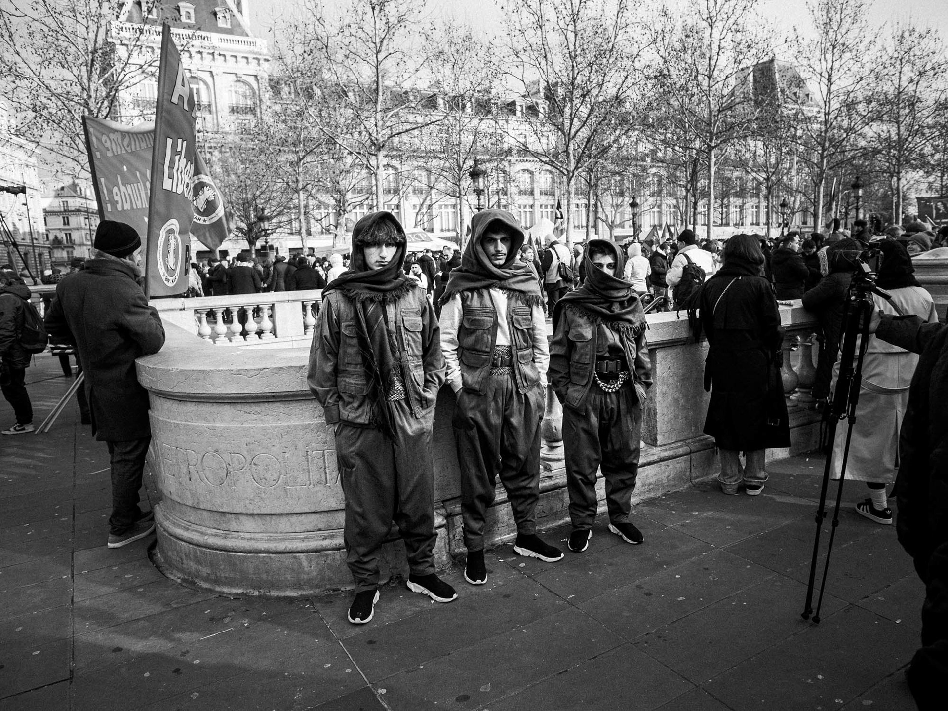 Paris, rassemblement des kurdes, 2025