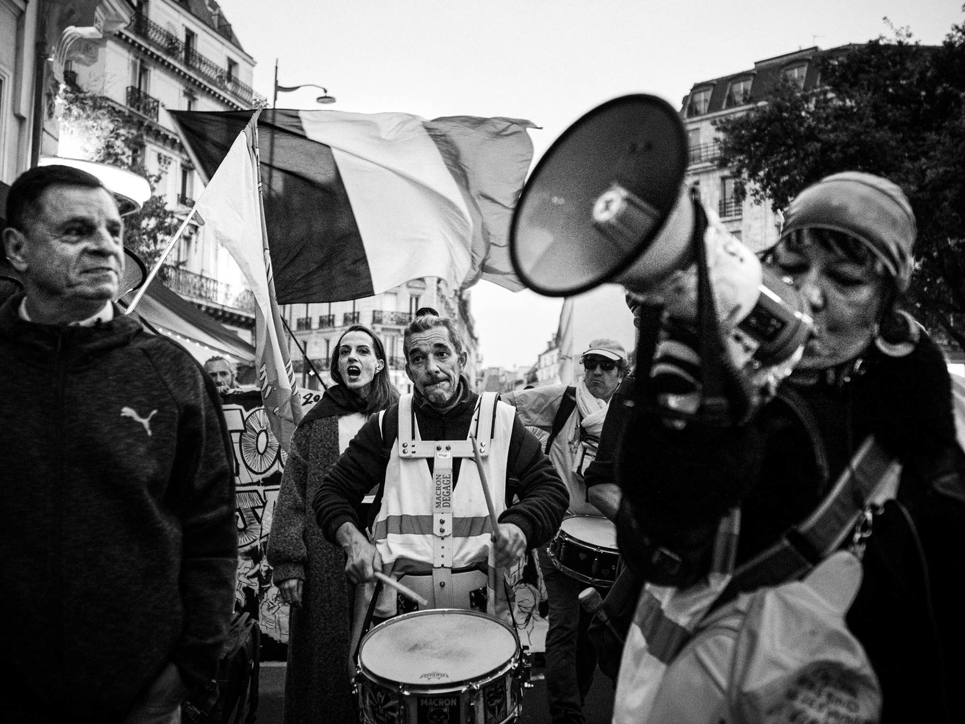 Paris, manifestation pour les 6 ans des gilets jaunes, 2024