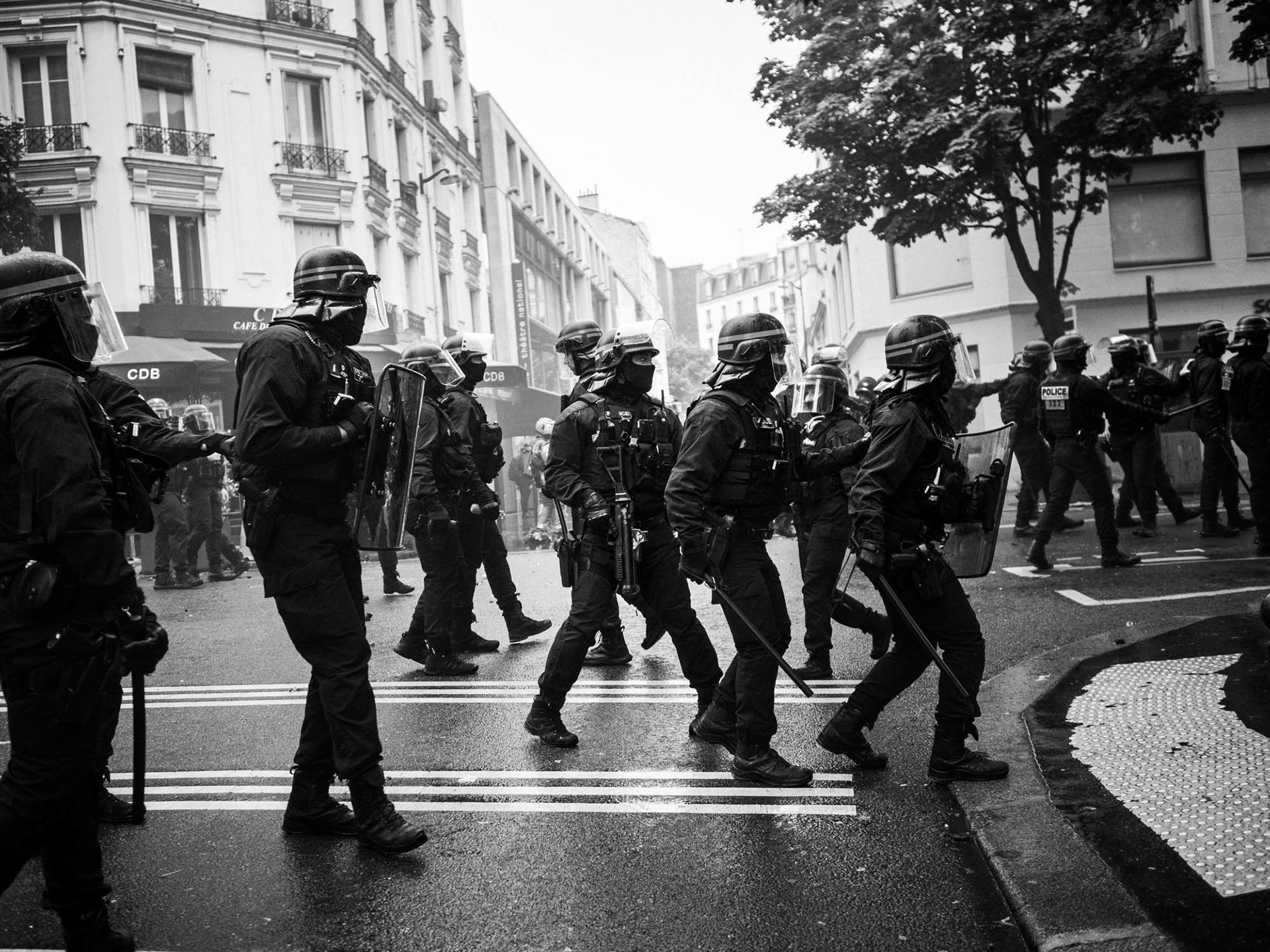Paris, manifestation pour Clement Meric, 2024