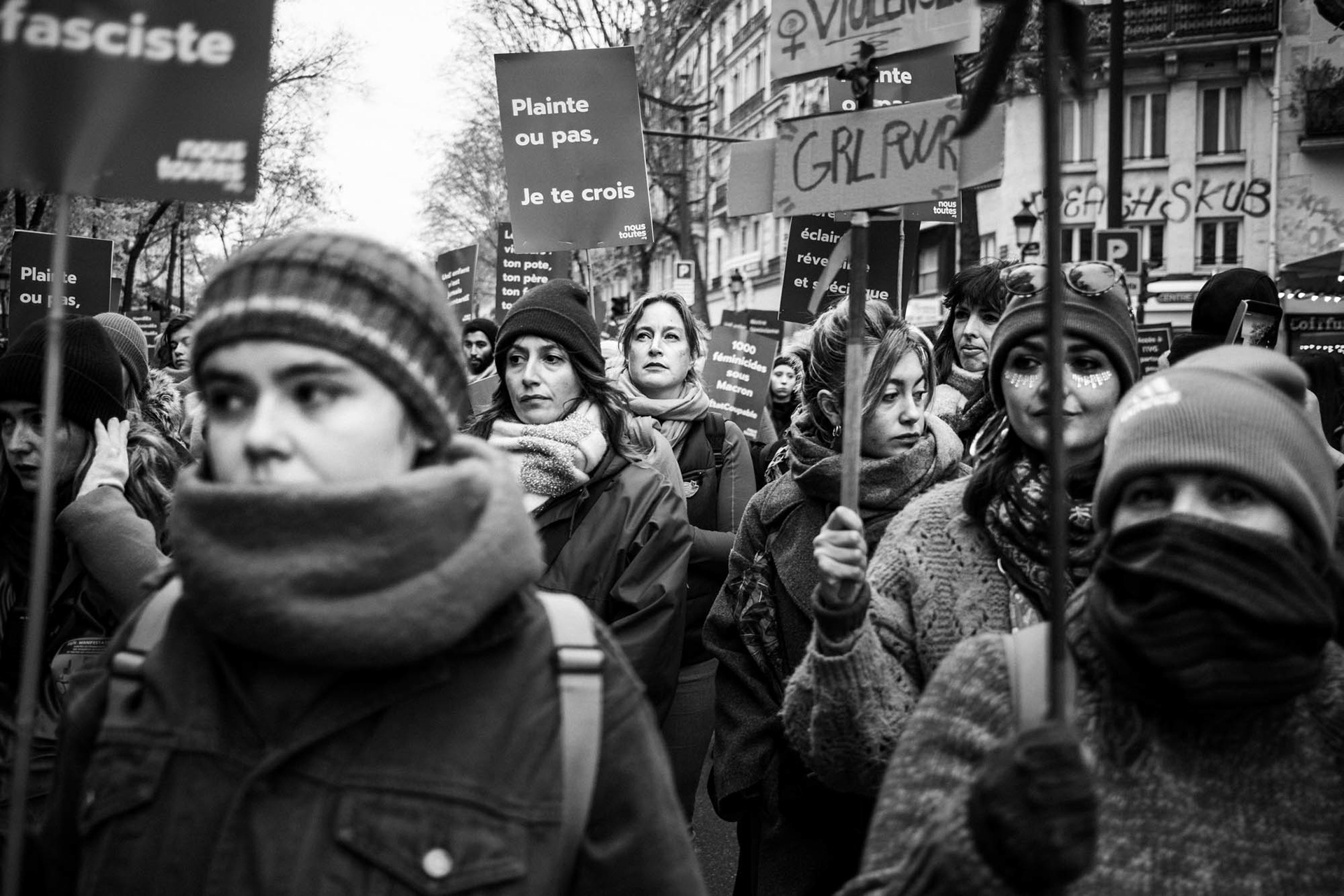 Paris, manifestation féministe, 2024