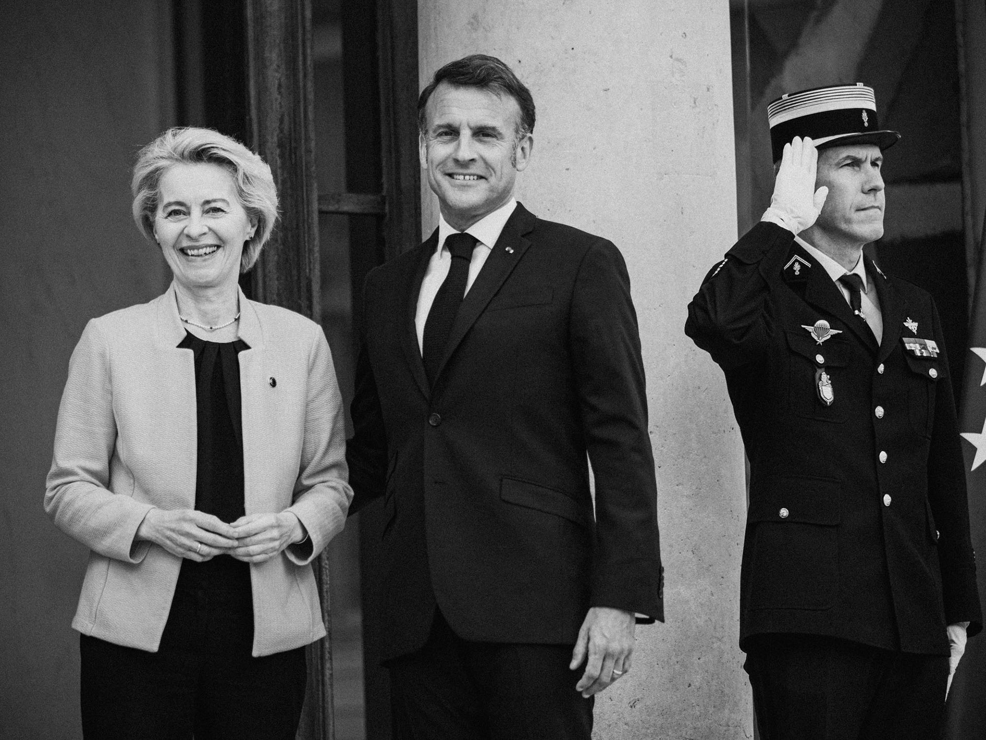 Paris, Emmanuel Macron et Ursula Von der Layen, 2025