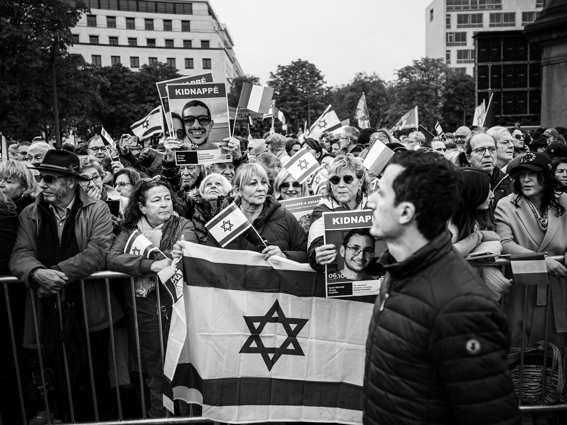 Paris, Rassemblement pour Israel, 6 octobre 2024