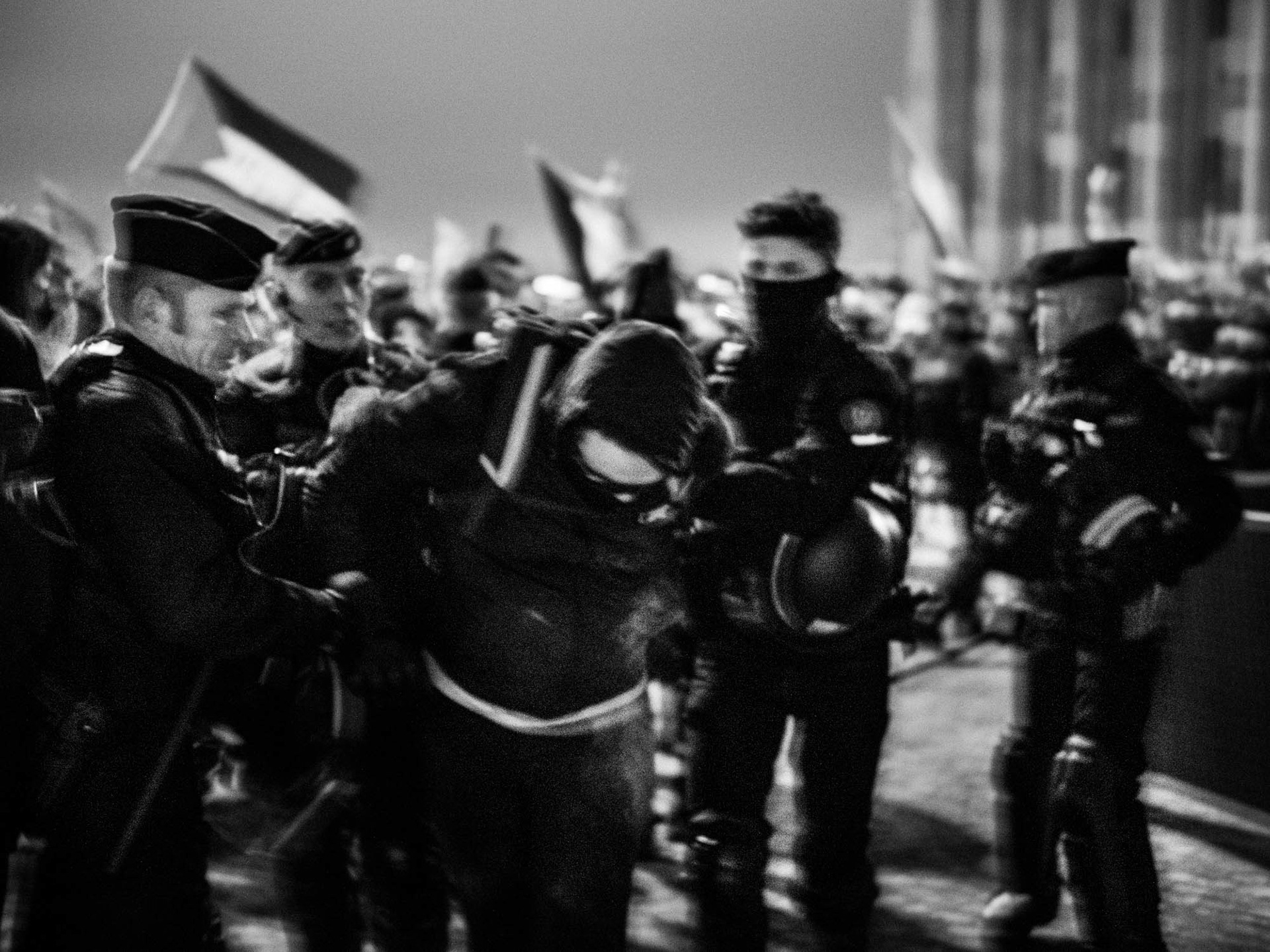 Paris, manifestation pour la Palestine, 2024