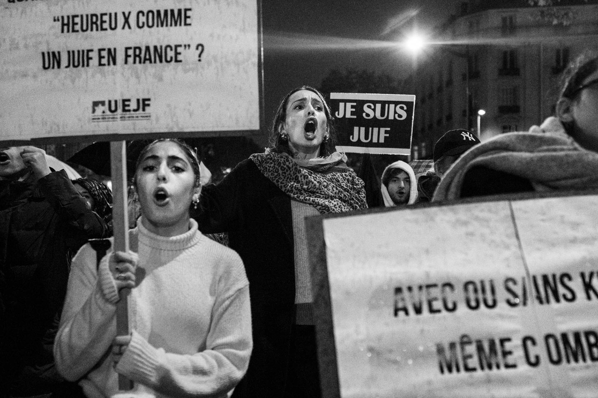 Paris, marche contre l'antisémitisme, 2023