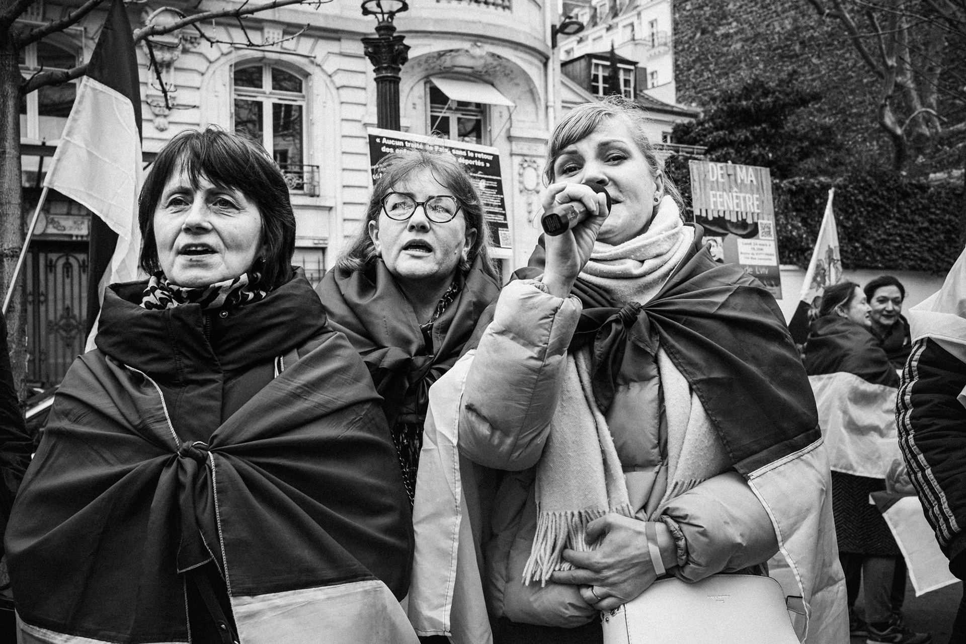 Paris, Rassemblement pour l'Ukraine, 2025