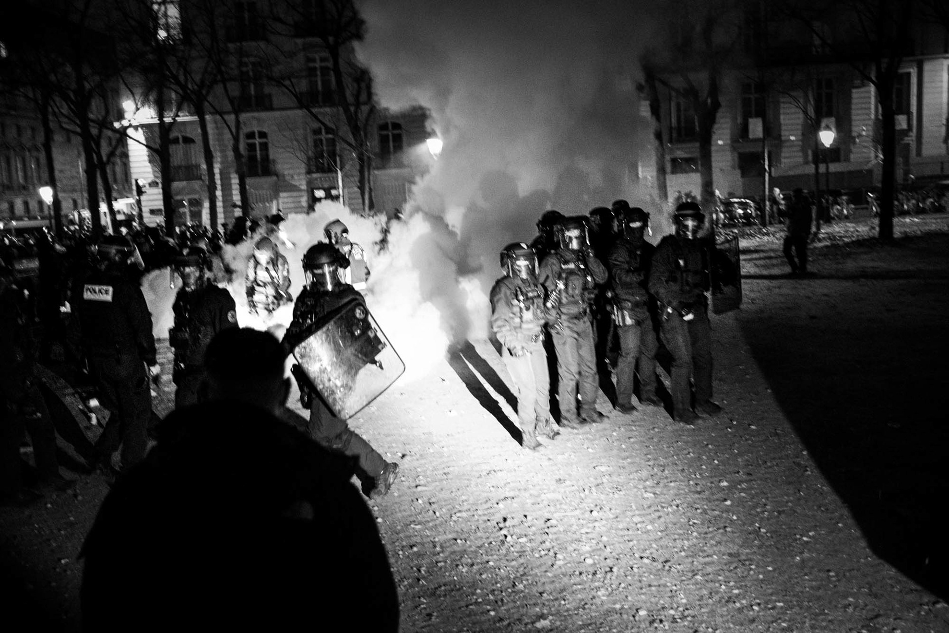 Paris, manifestation des taxis, 2024