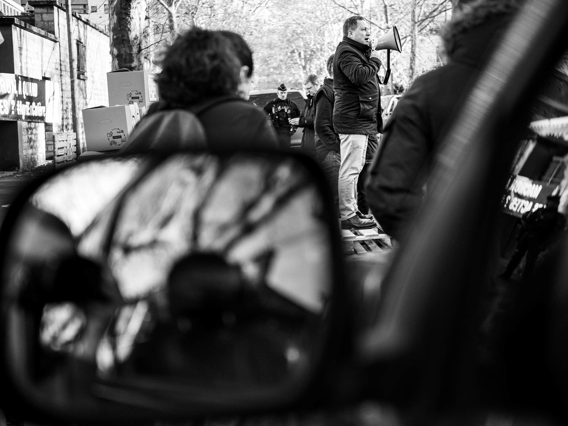 Maison Alfort, rassemblement des agriculteurs, 2024