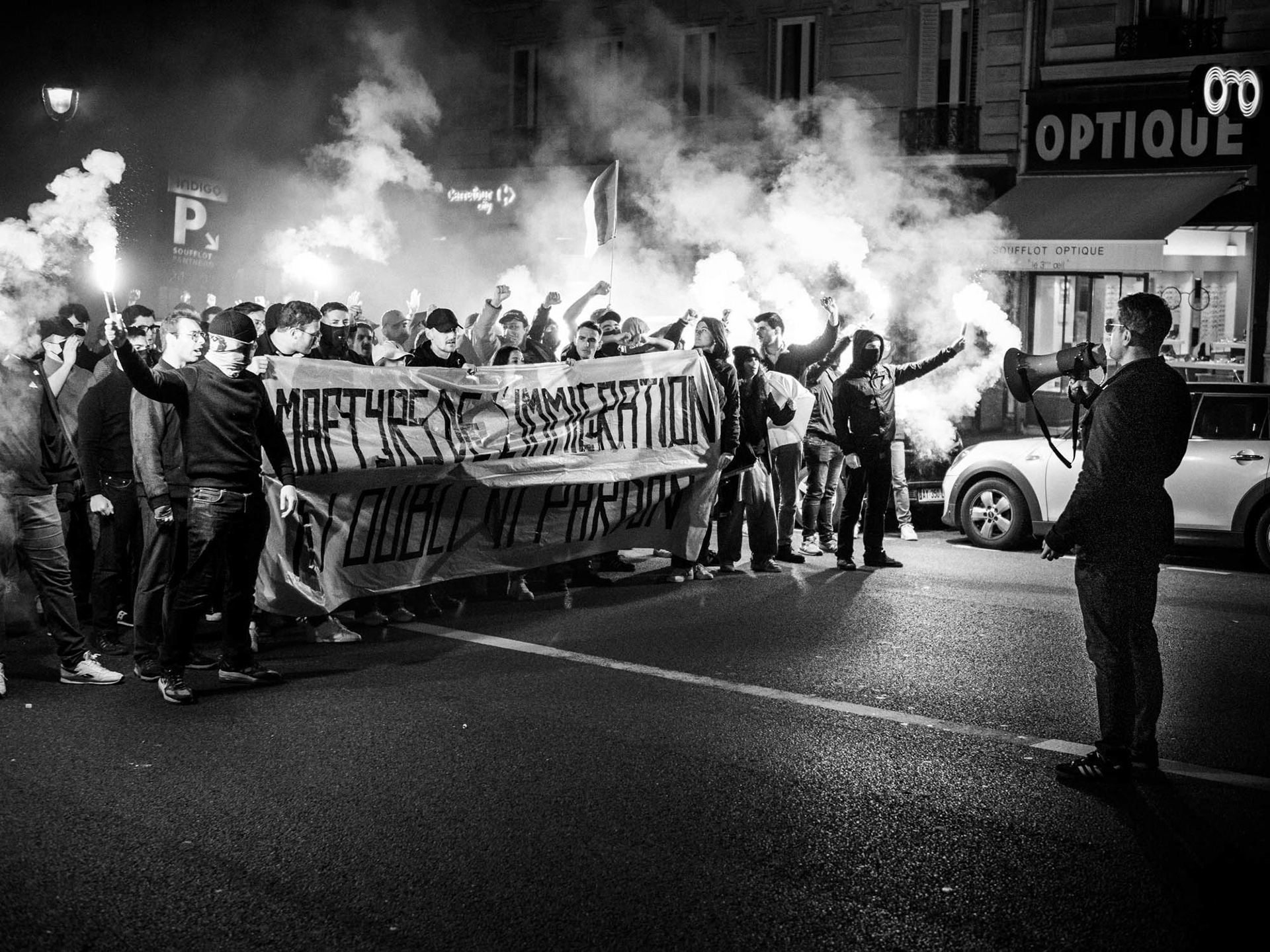 Paris, manifestation pour les victimes de l'immigration, 2024
