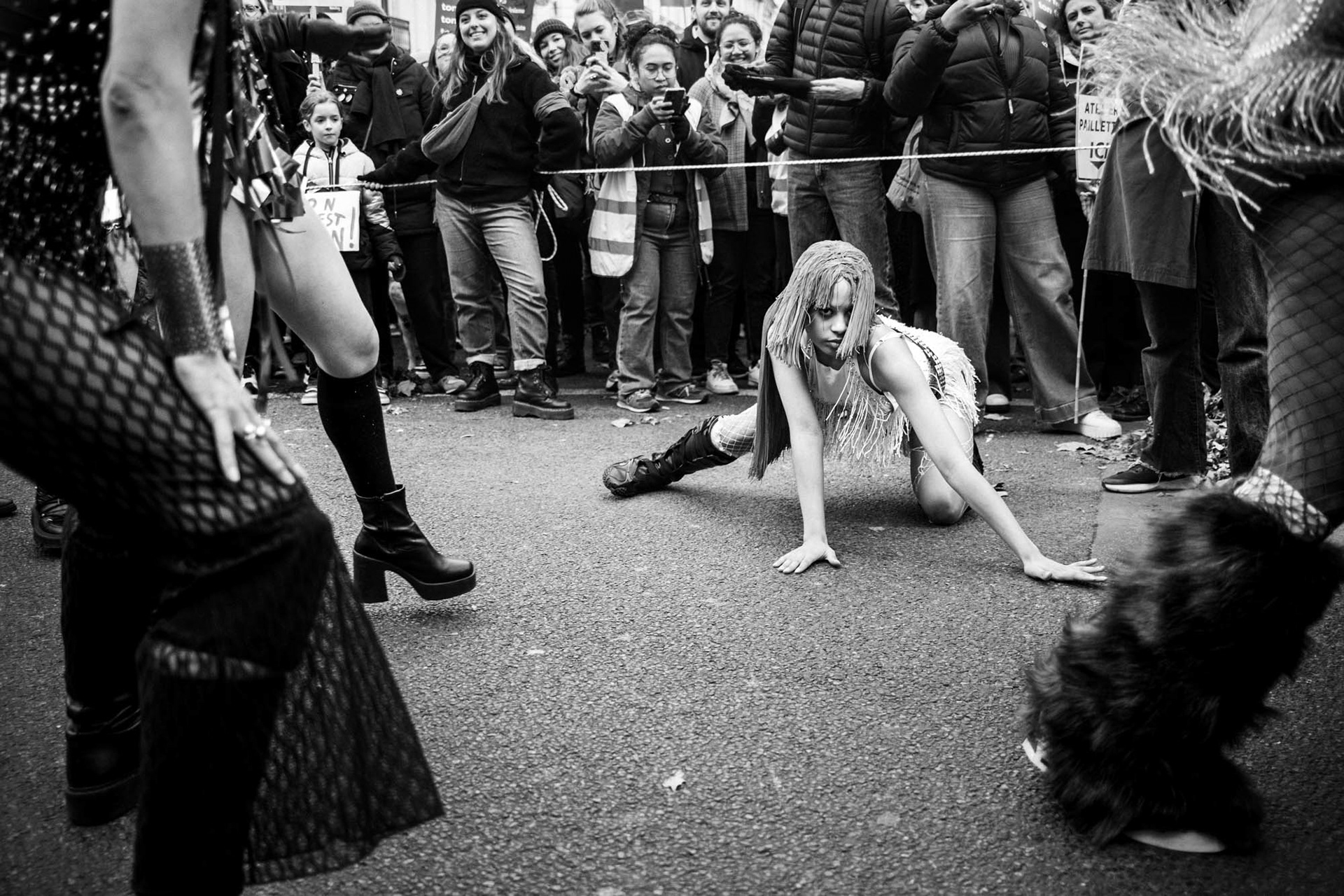 Paris, manifestation féministe, 2024