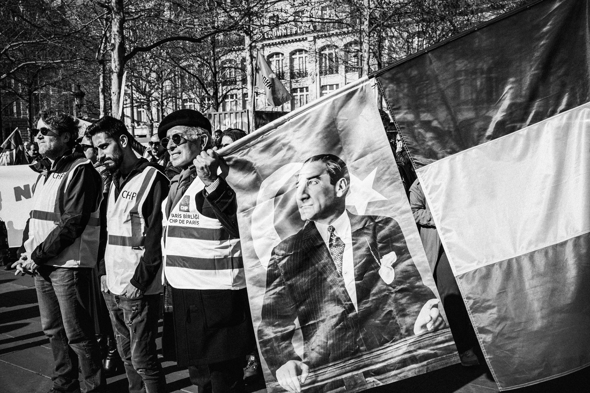 Paris, manifestation pour la Turquie, 2025