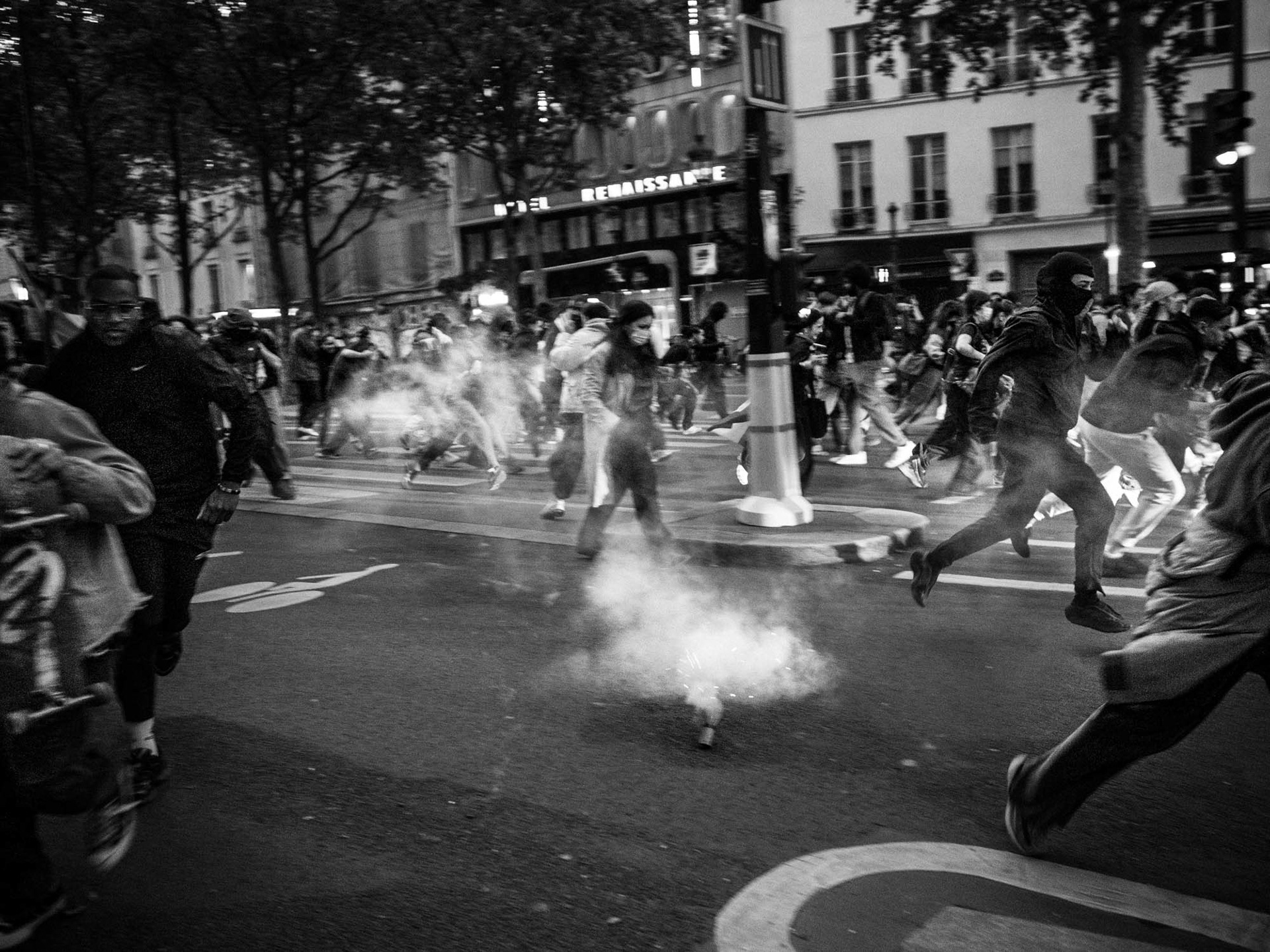 Paris, manifestation pour la Palestine, 2024