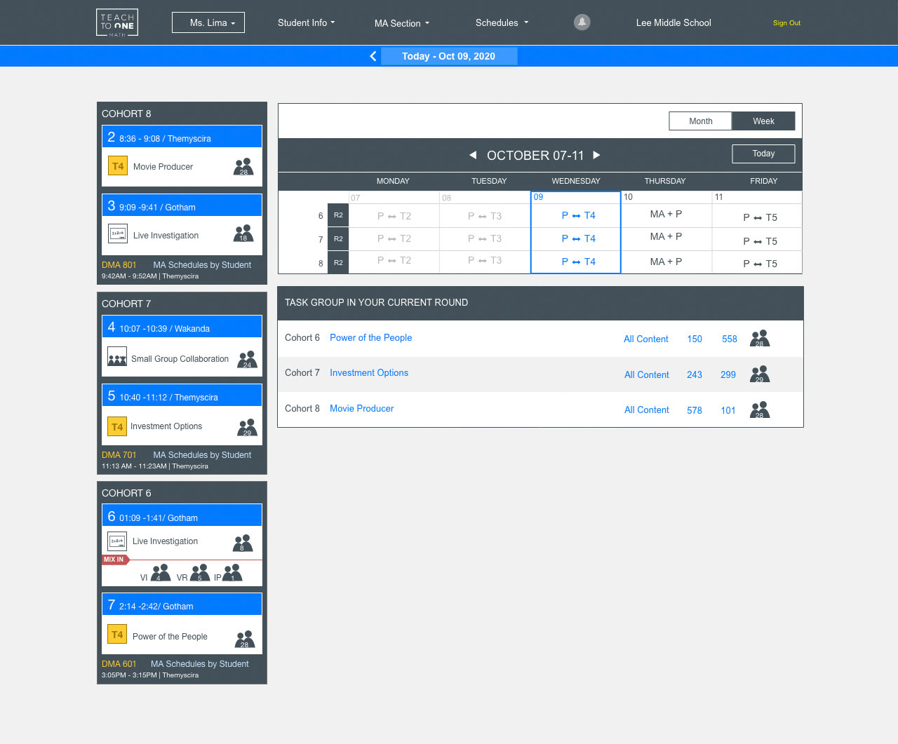 Teacher Portal
