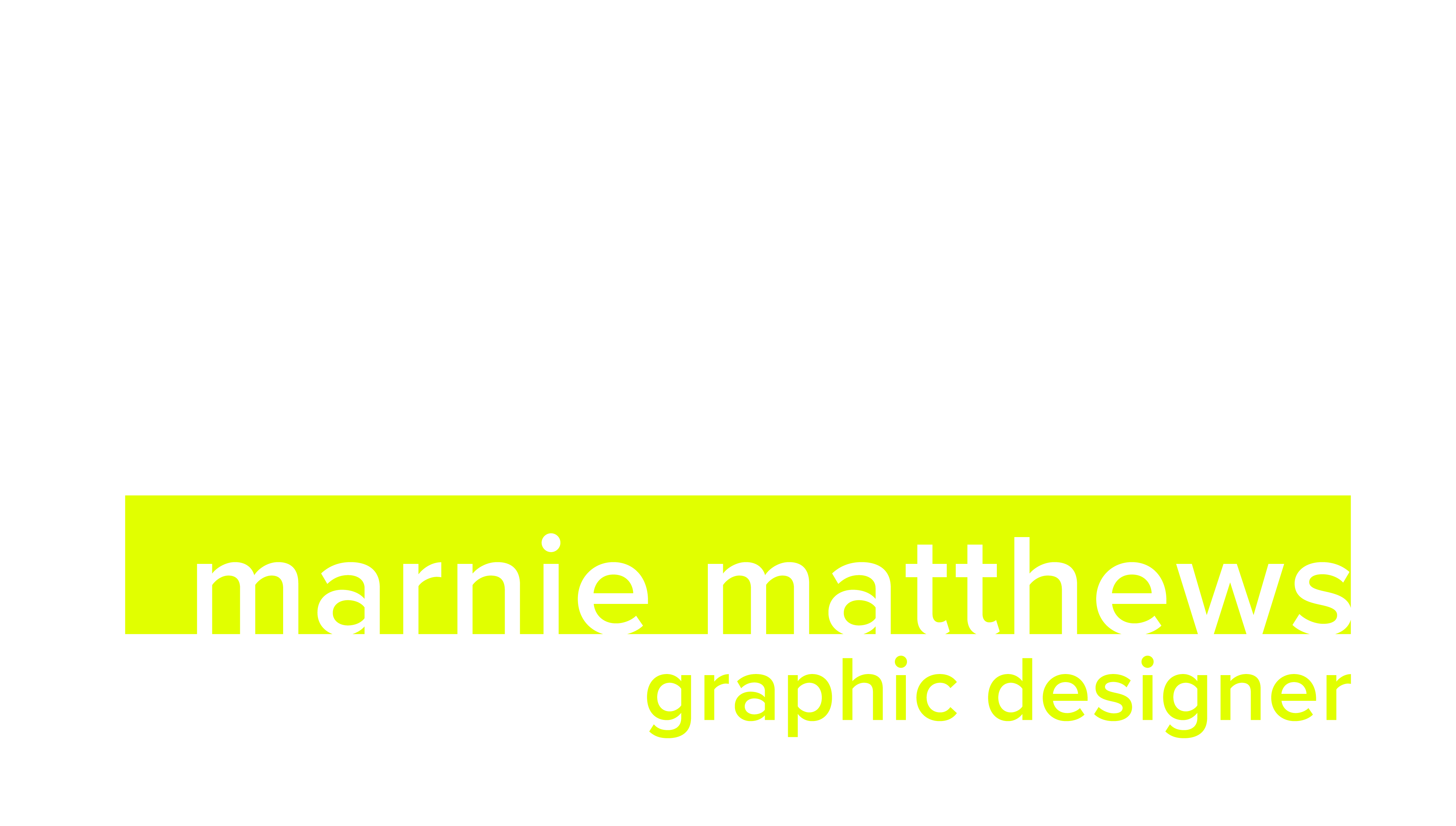 marnie matthews graphic designer 