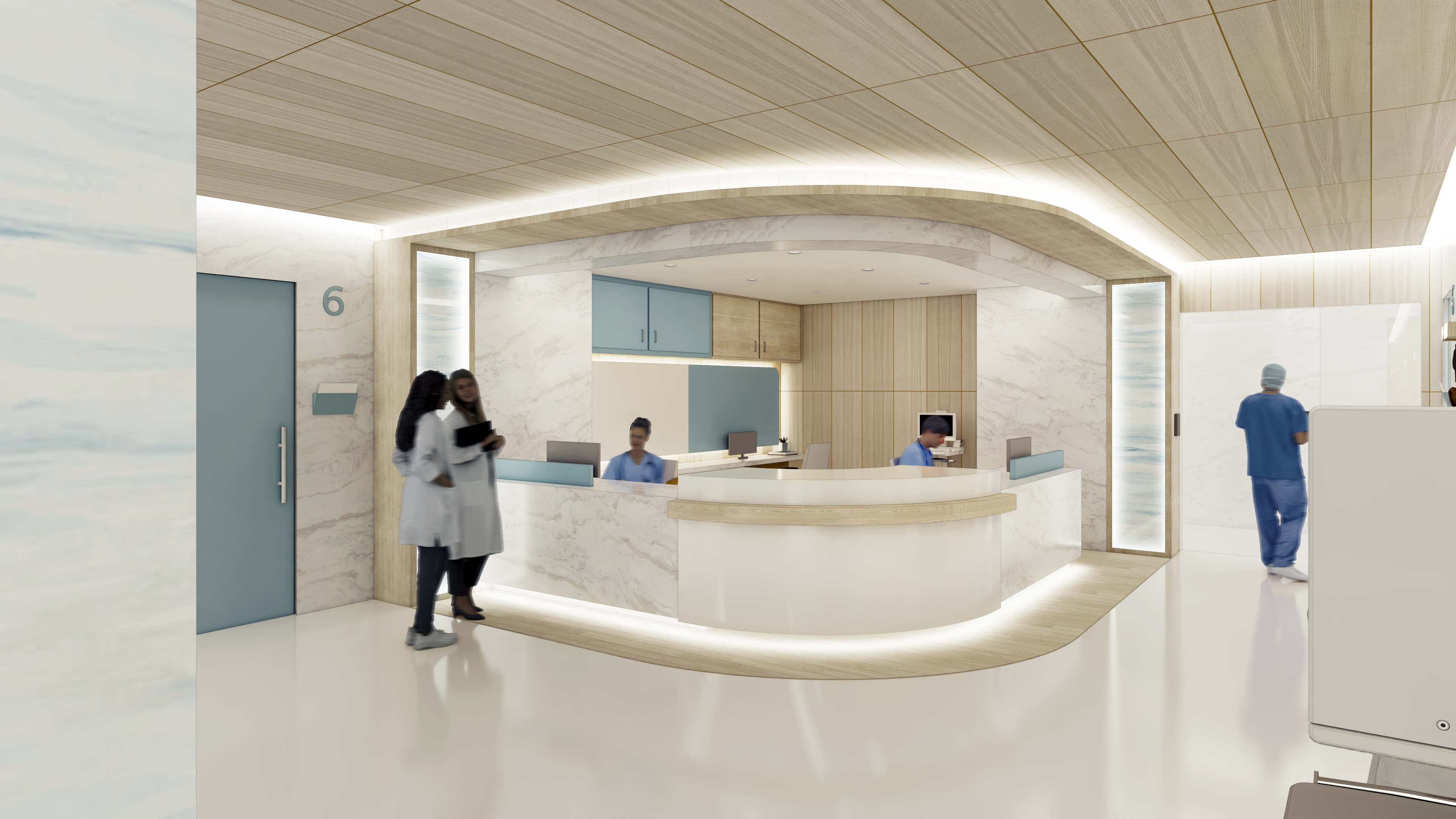 Nurse's Station/Care Desk