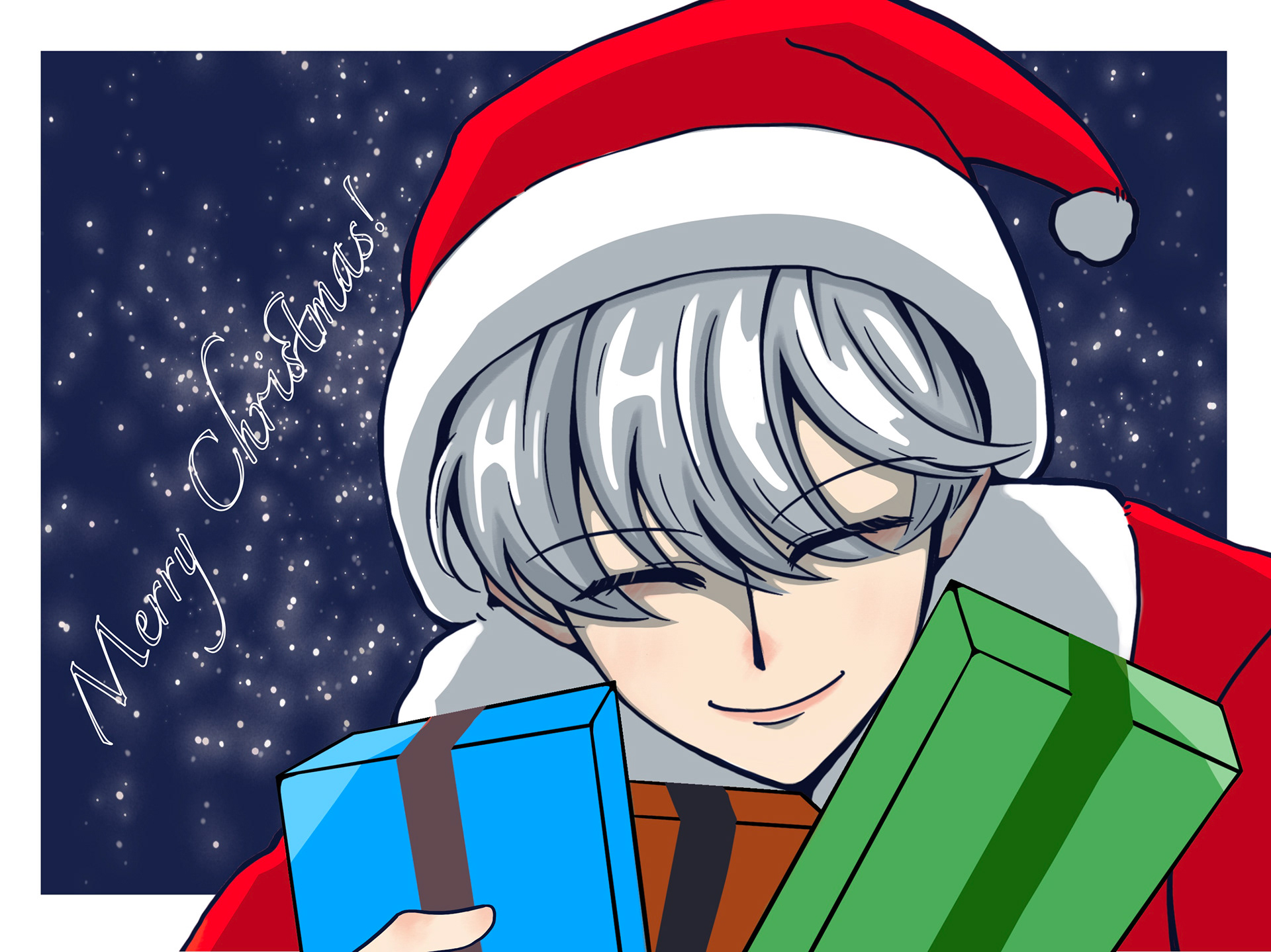 This is an illustration celebrating Christmas.