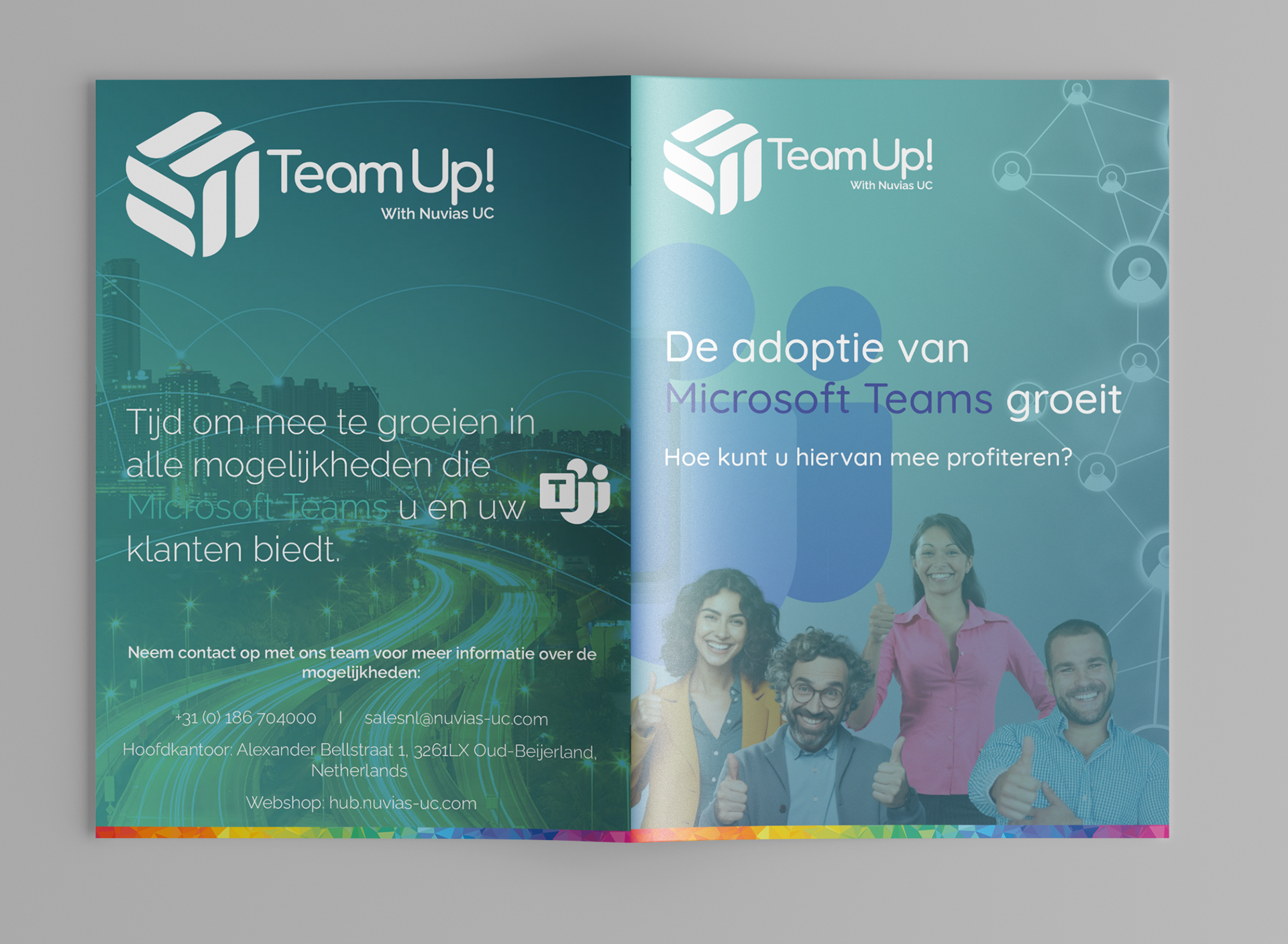 TeamUp with Nuvias Brochure Nederlands