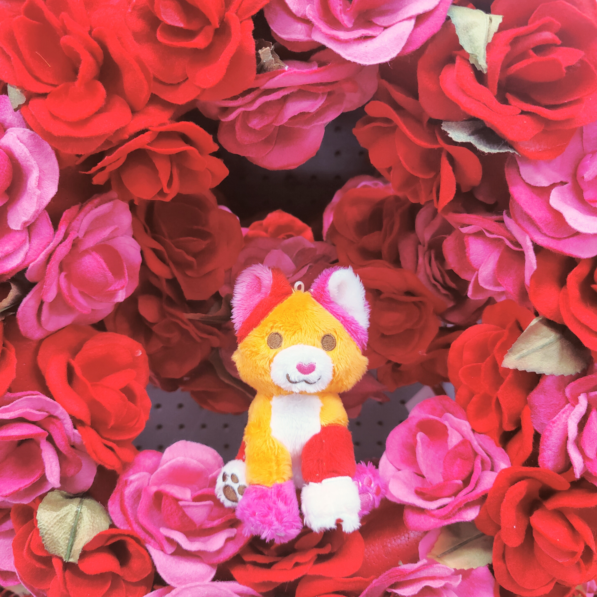 ruby rainbeanie charm
