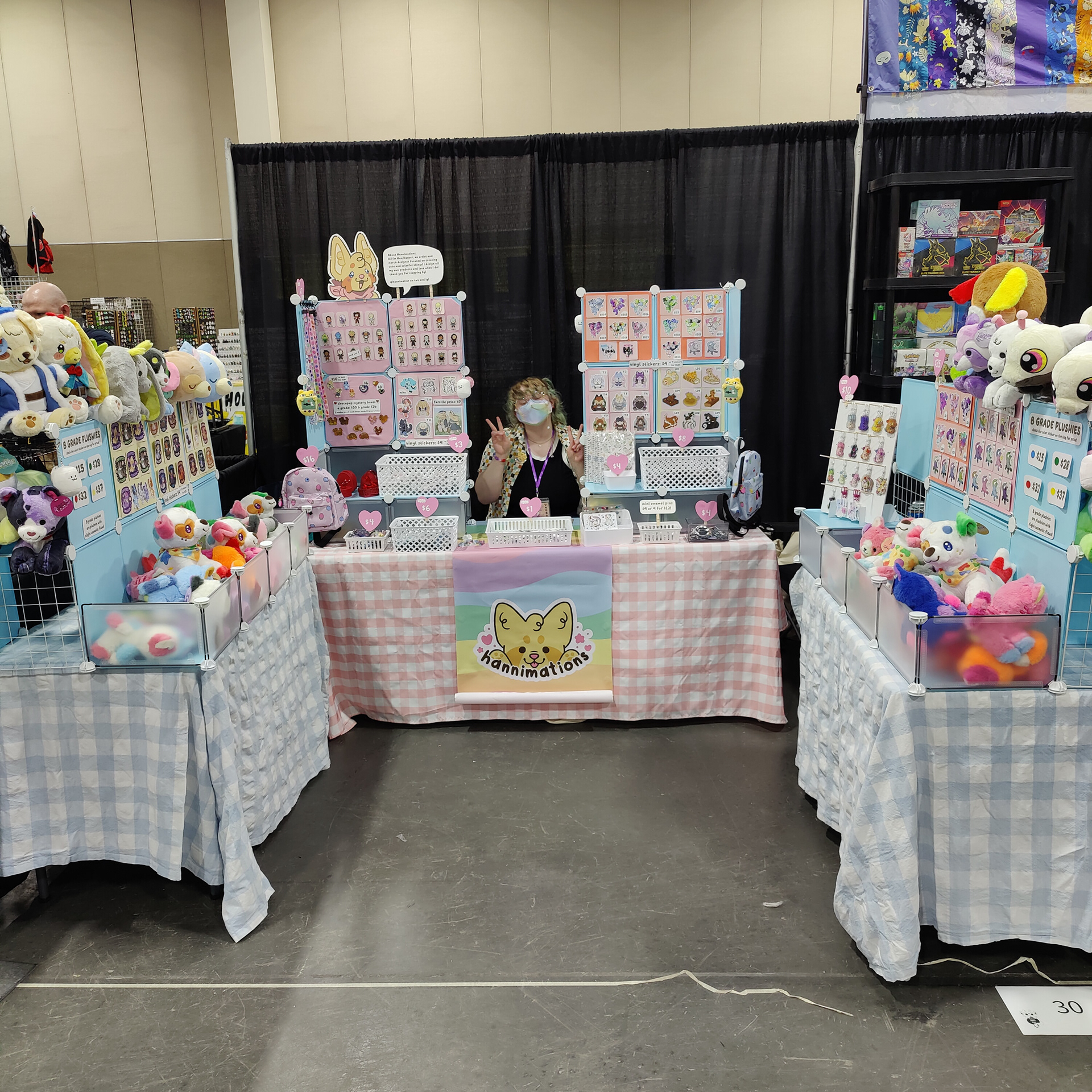 10x10 booth display - from Isekai Anime Con 2025