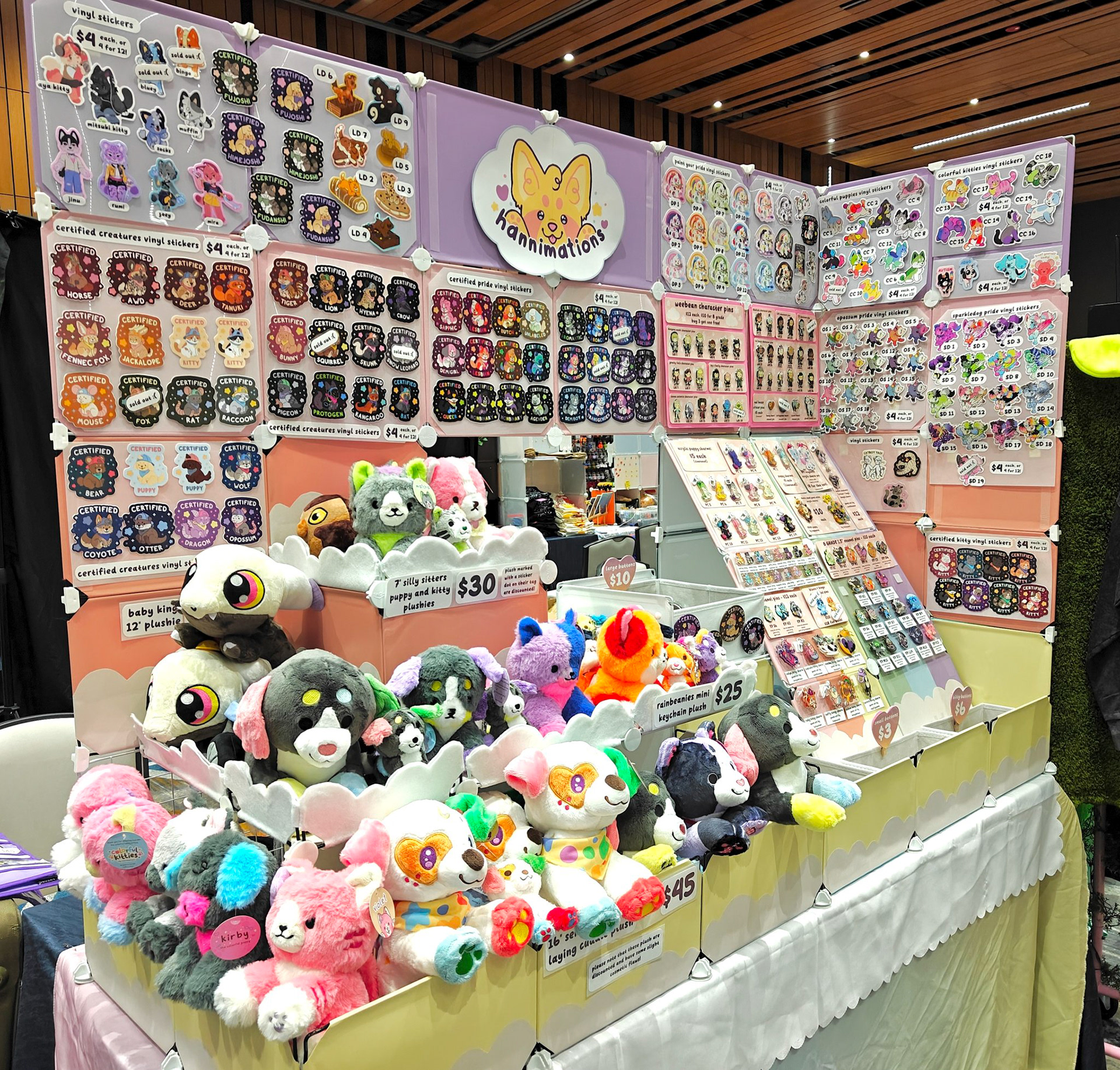 6x3 table display - from Anthro North West 2026