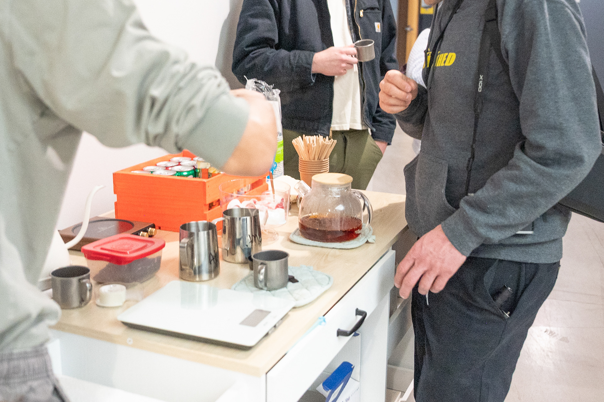 Complimentary Tea and Coffee