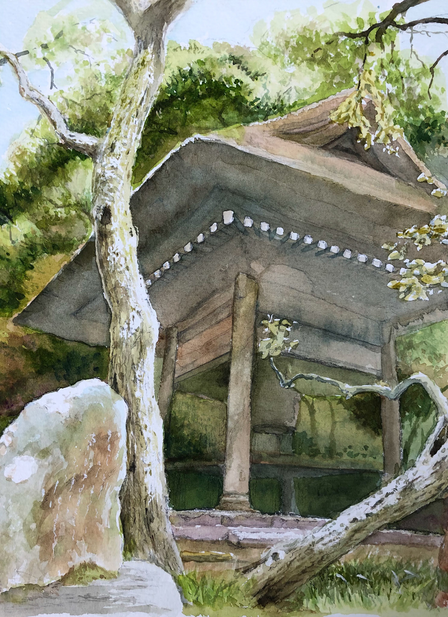 鎌倉にて
