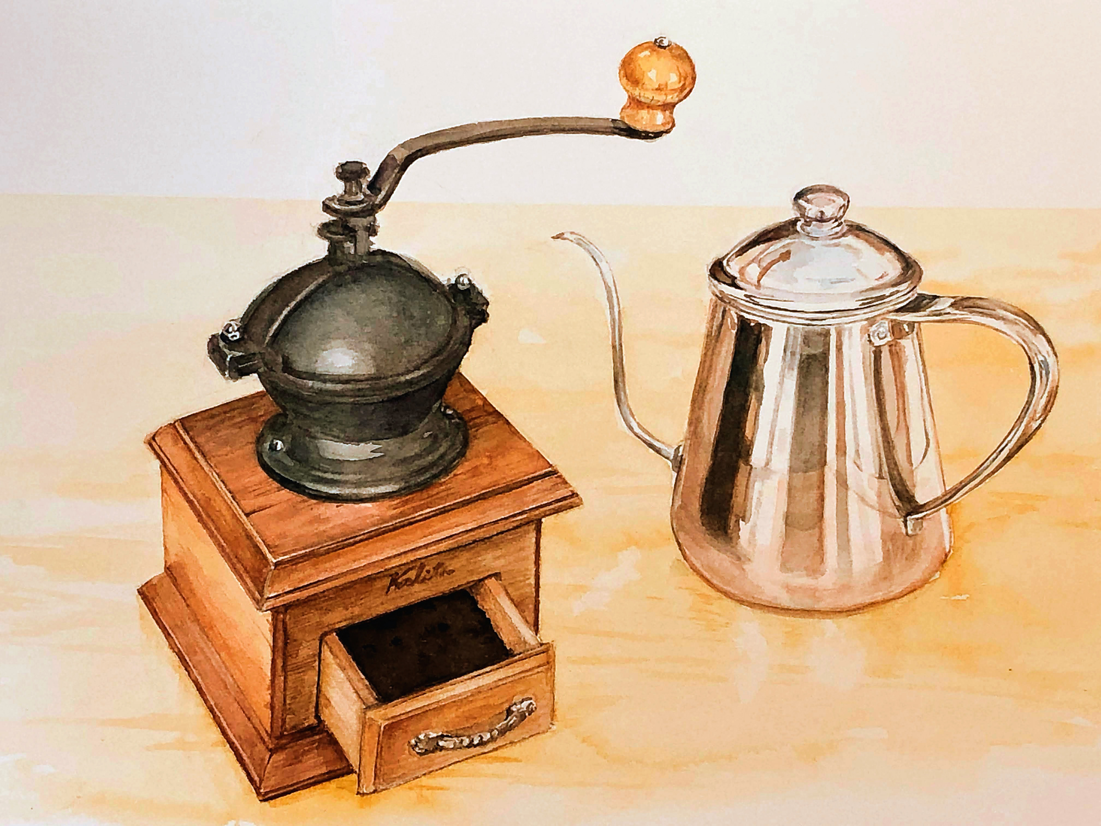 静物(コーヒーセット)
