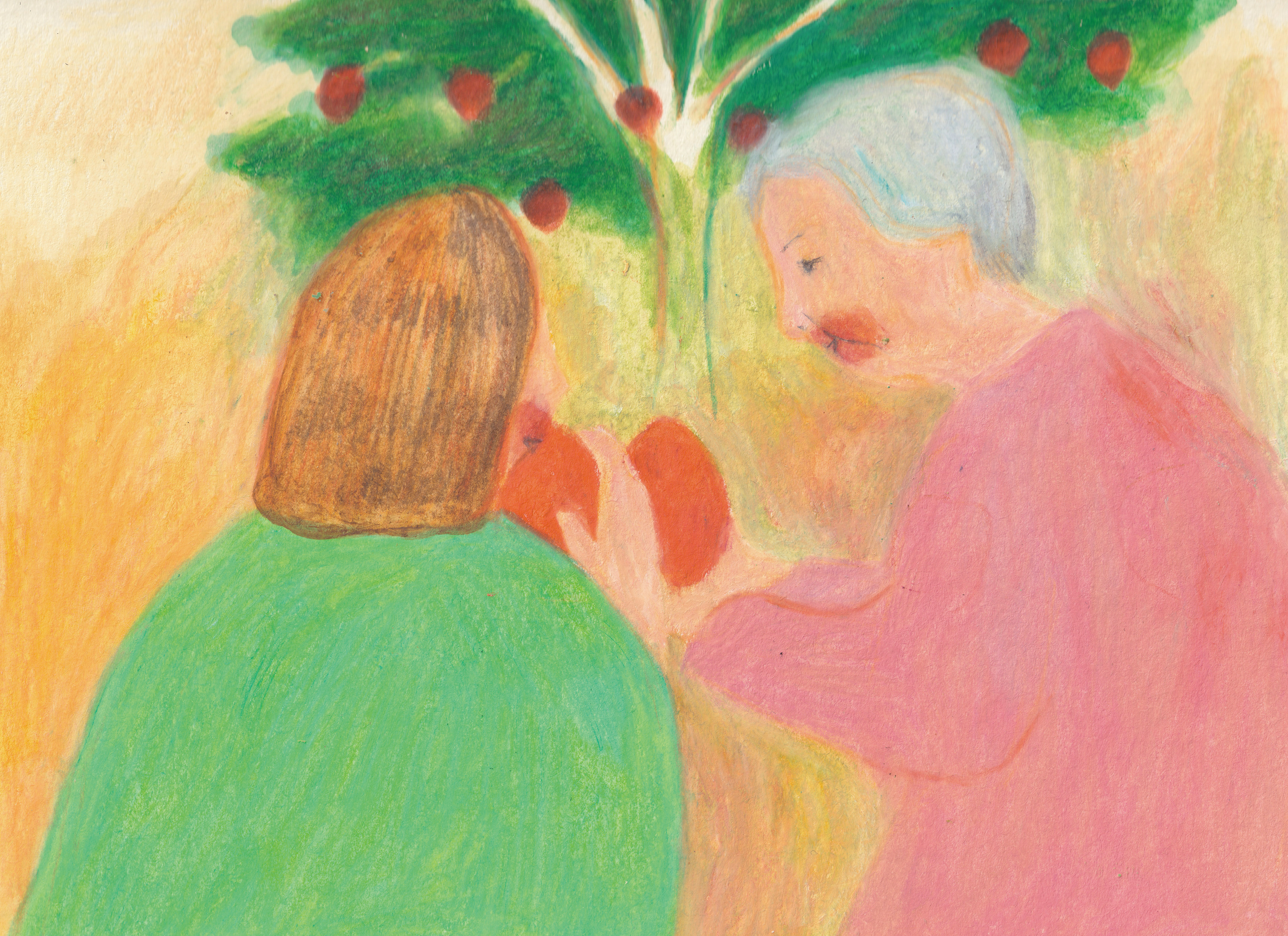 grandma and the persimmon_2022