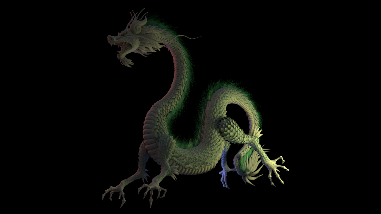 龍 モデル