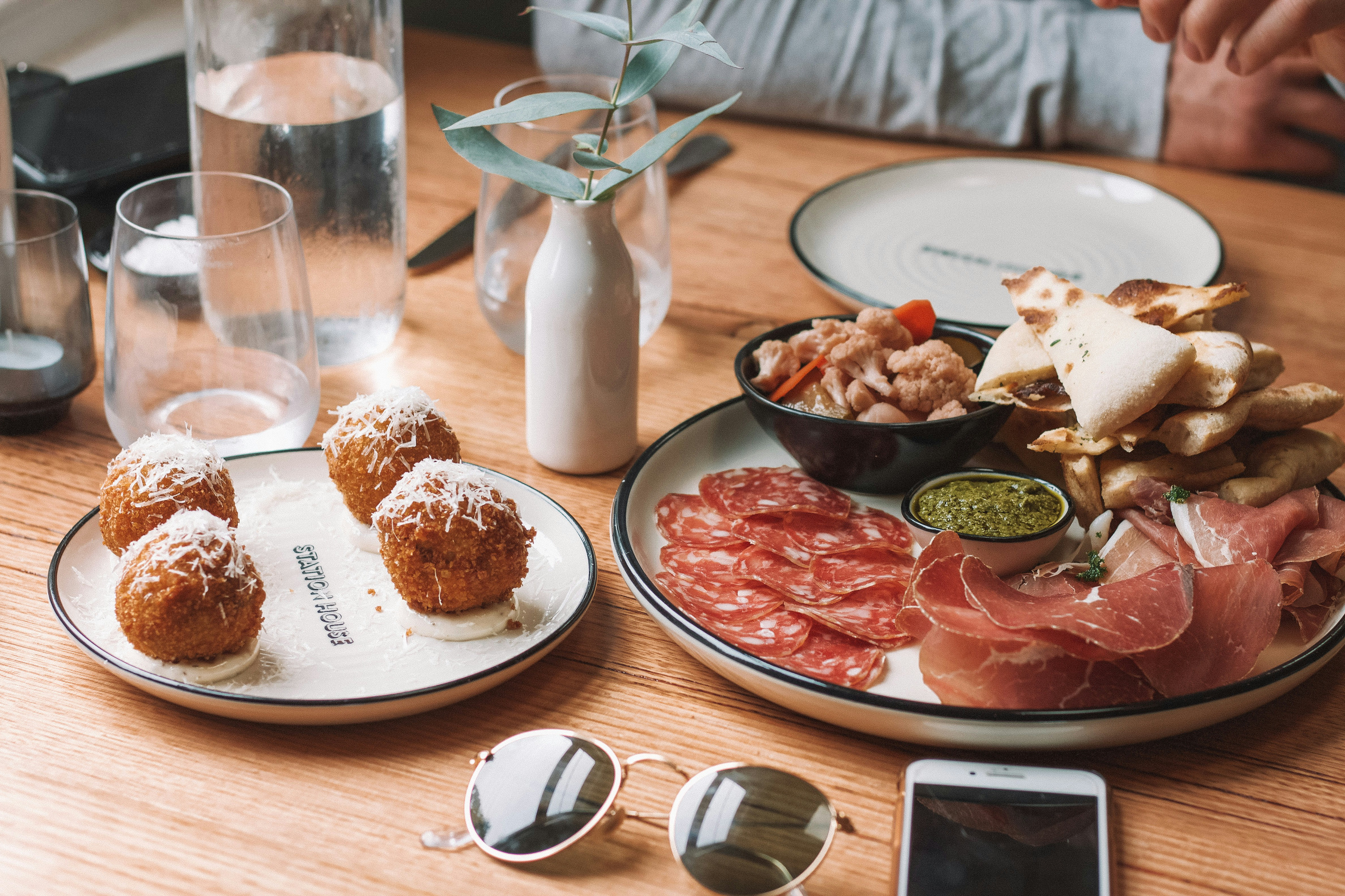 A table laid with various Spanish tapas / The Gastro Label / www.gastro-label.com
