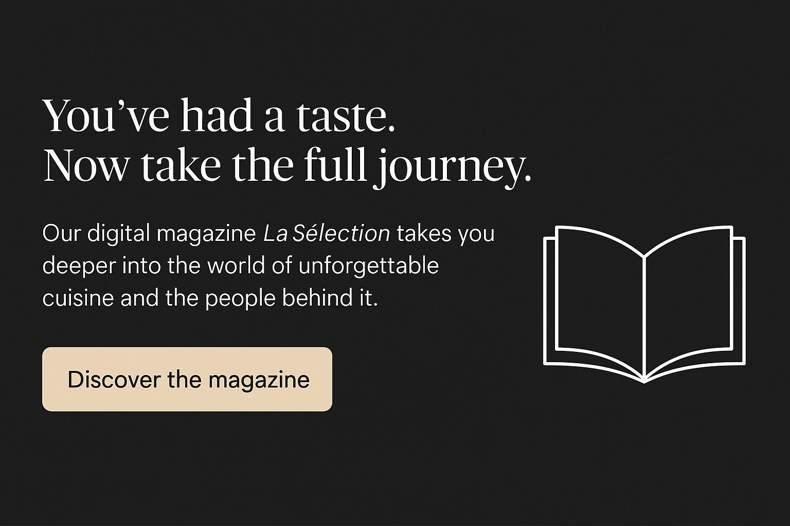 La Sélection Magazine Ad