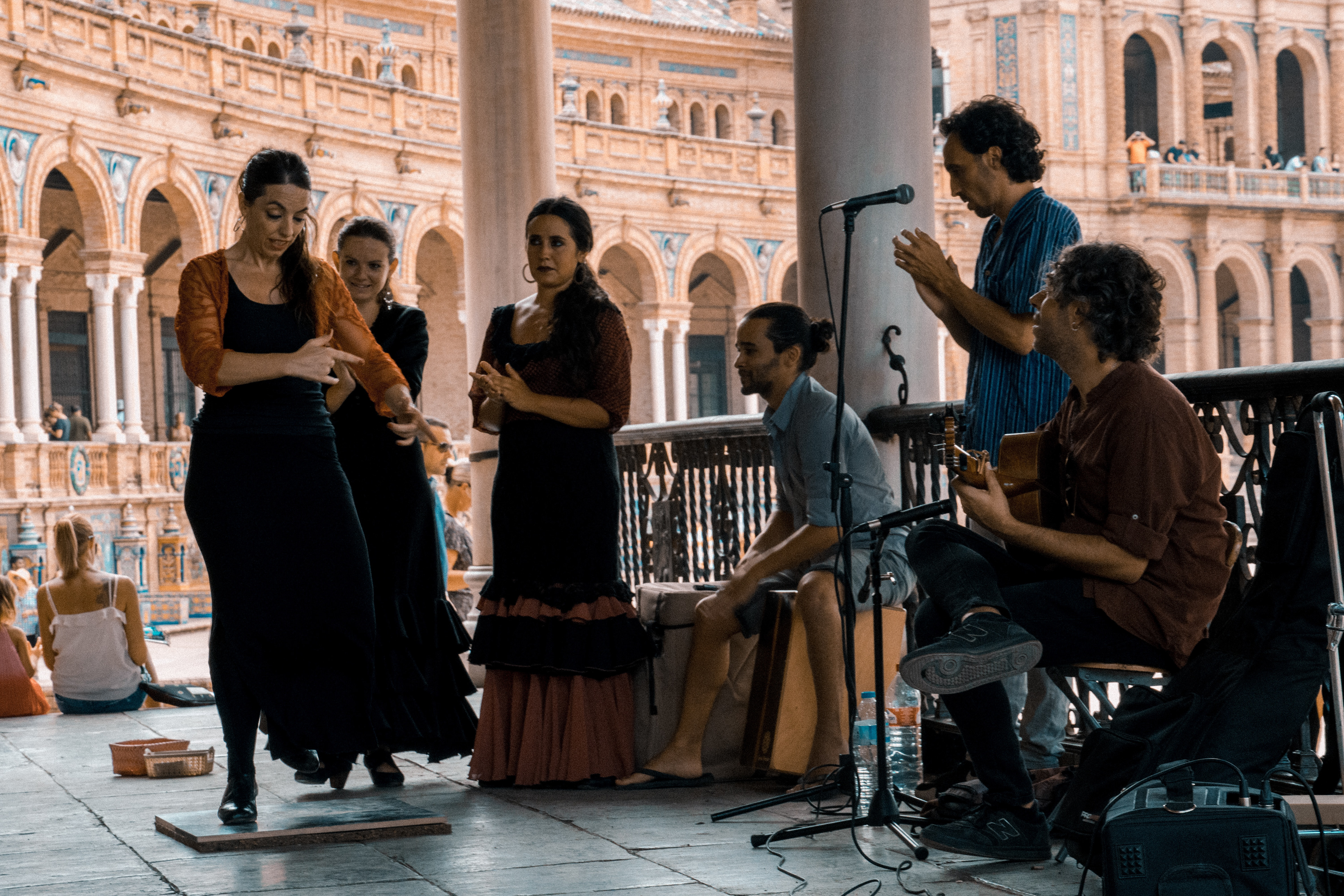 People dancing Tango and Singing