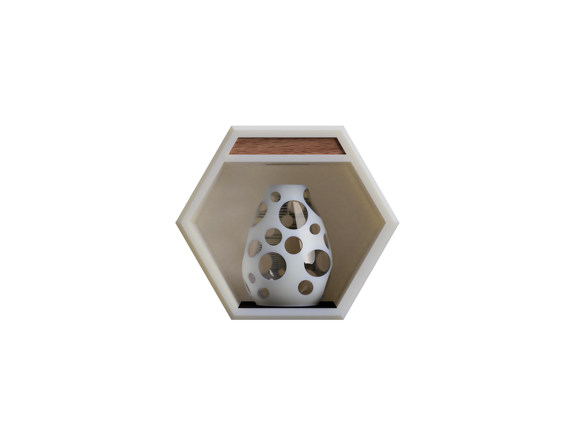 Shelf with Spotlight