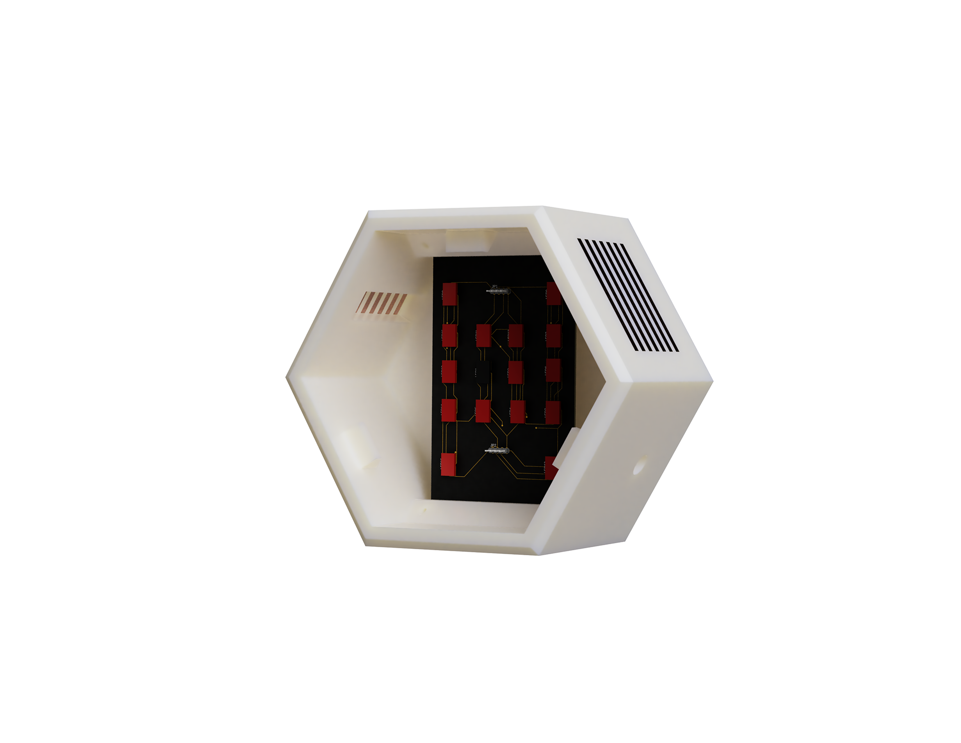 LED Panel open