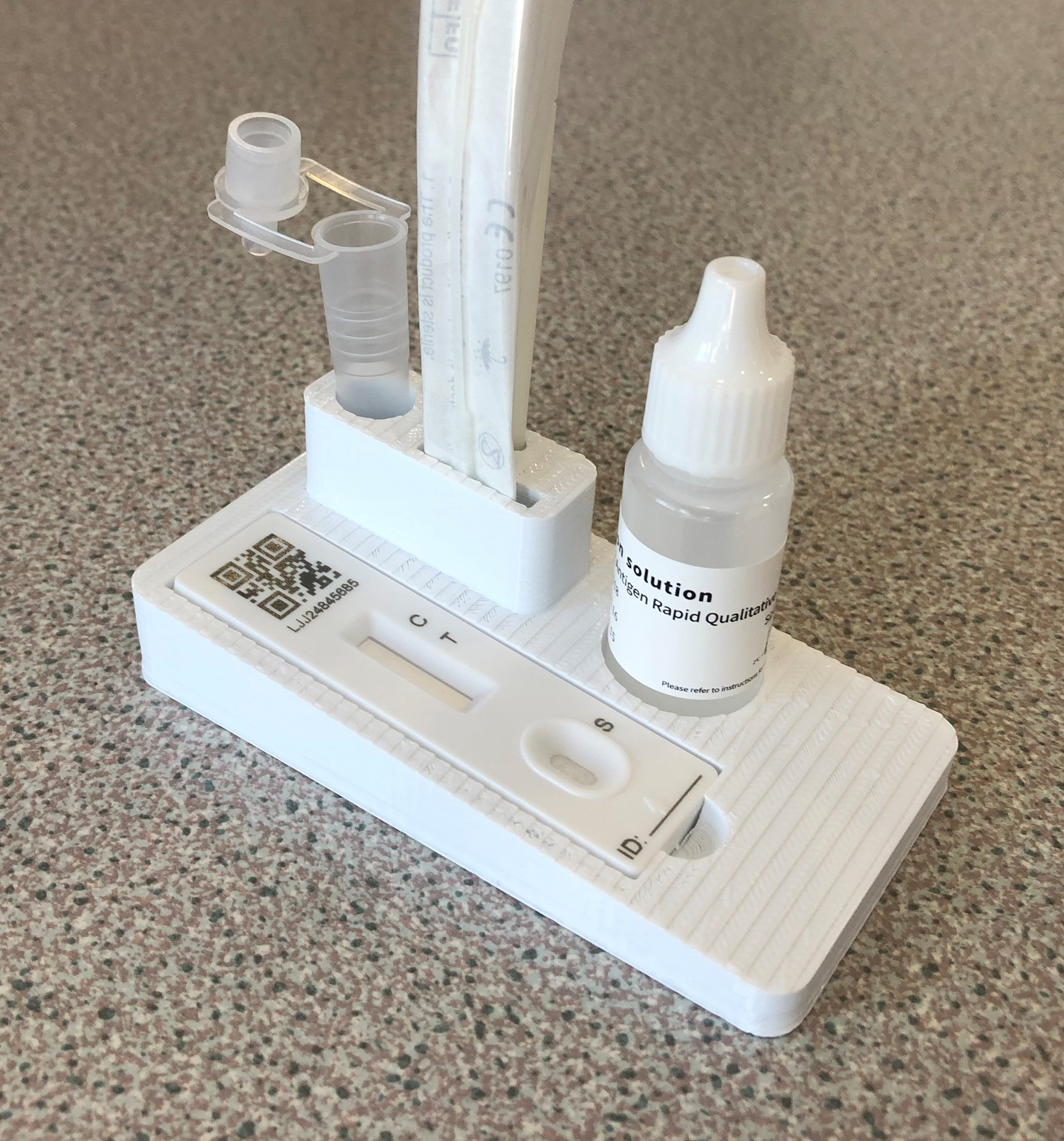 Lateral Flow Test Holder